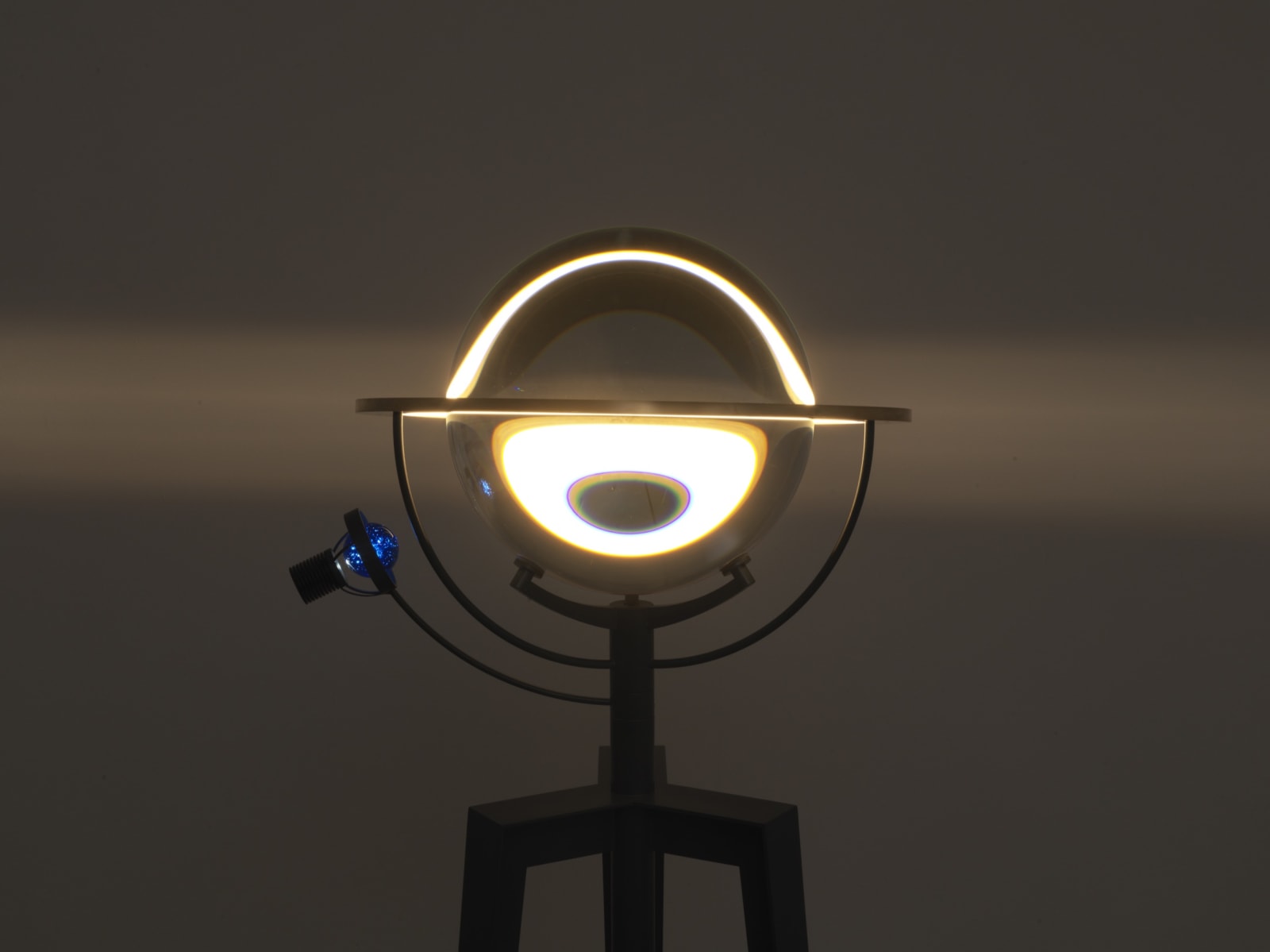Olafur eliasson tripod with crystal spheres