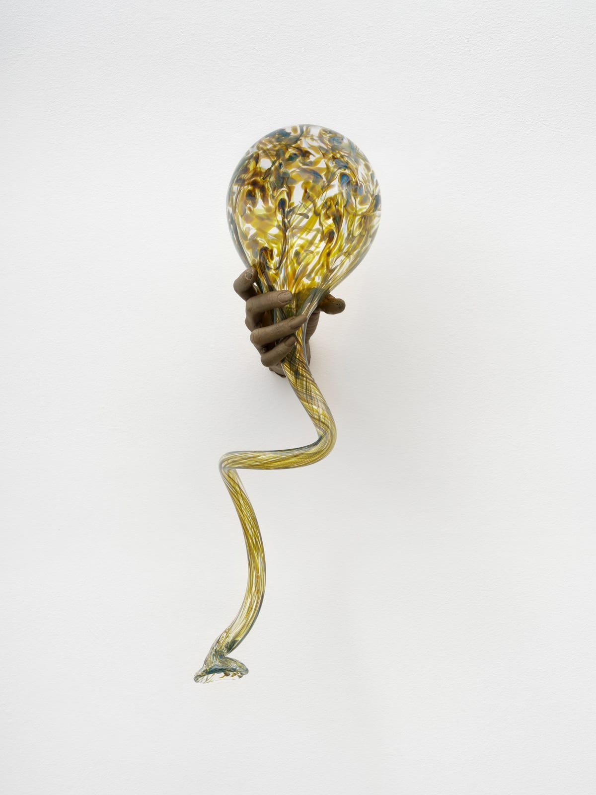 Kelly Akashi's sculpture