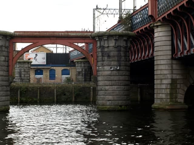 under bridge sound installation in glasgow