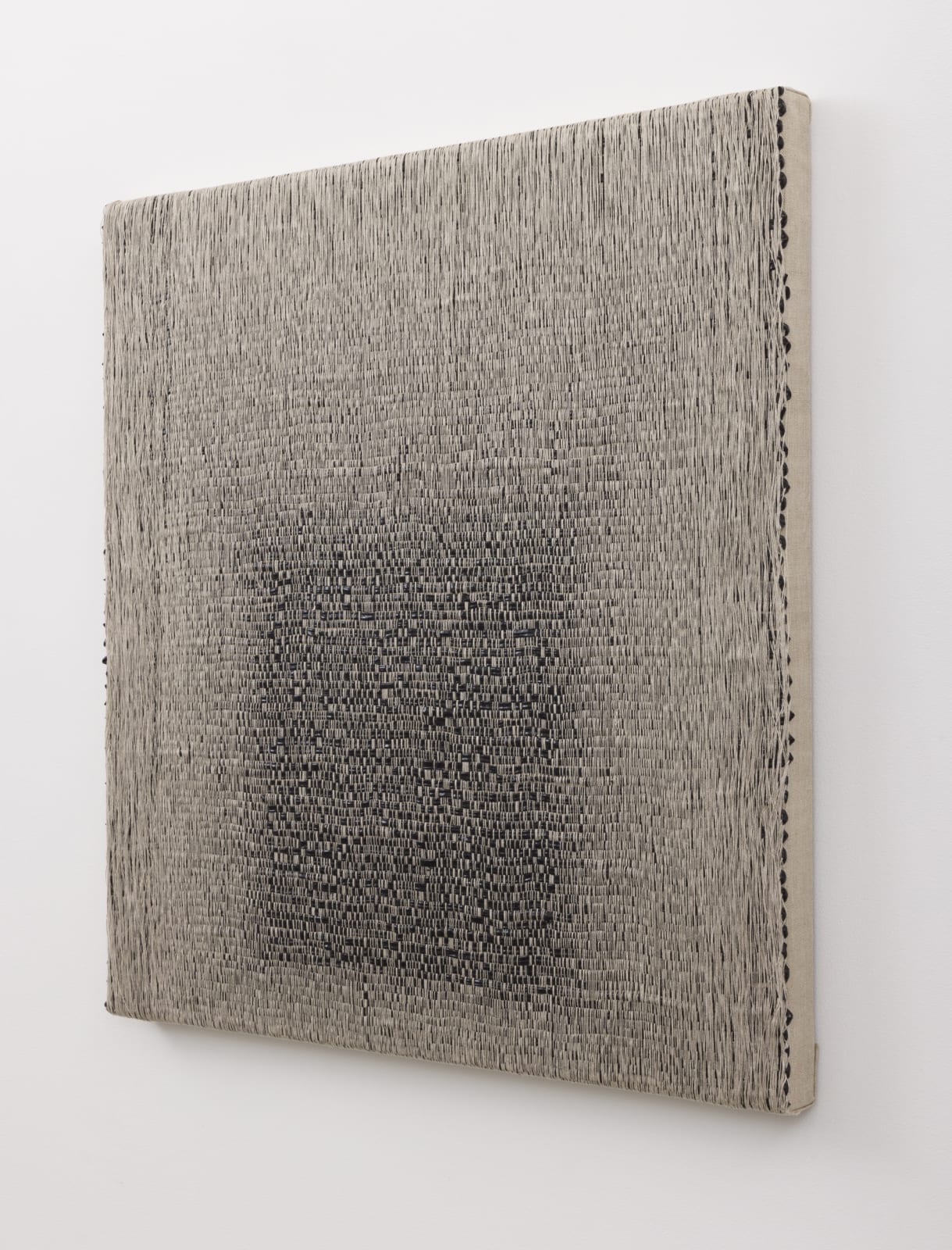 Image of Woven Homage to the Square (Black) #3