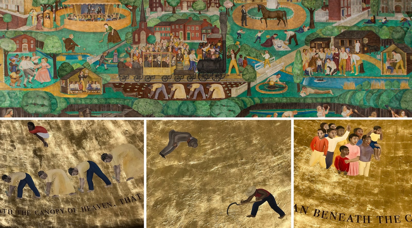 image of olivier ceiling mural
