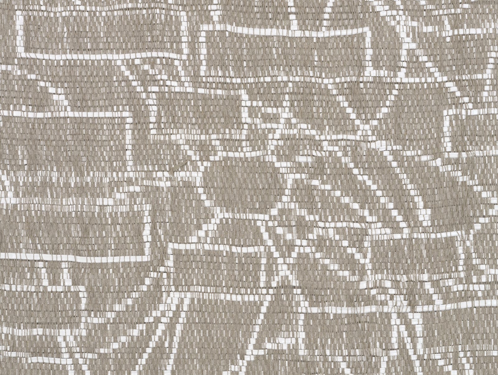 Image of Tapestry (Flowchart, Drapery), Paint on Linen.