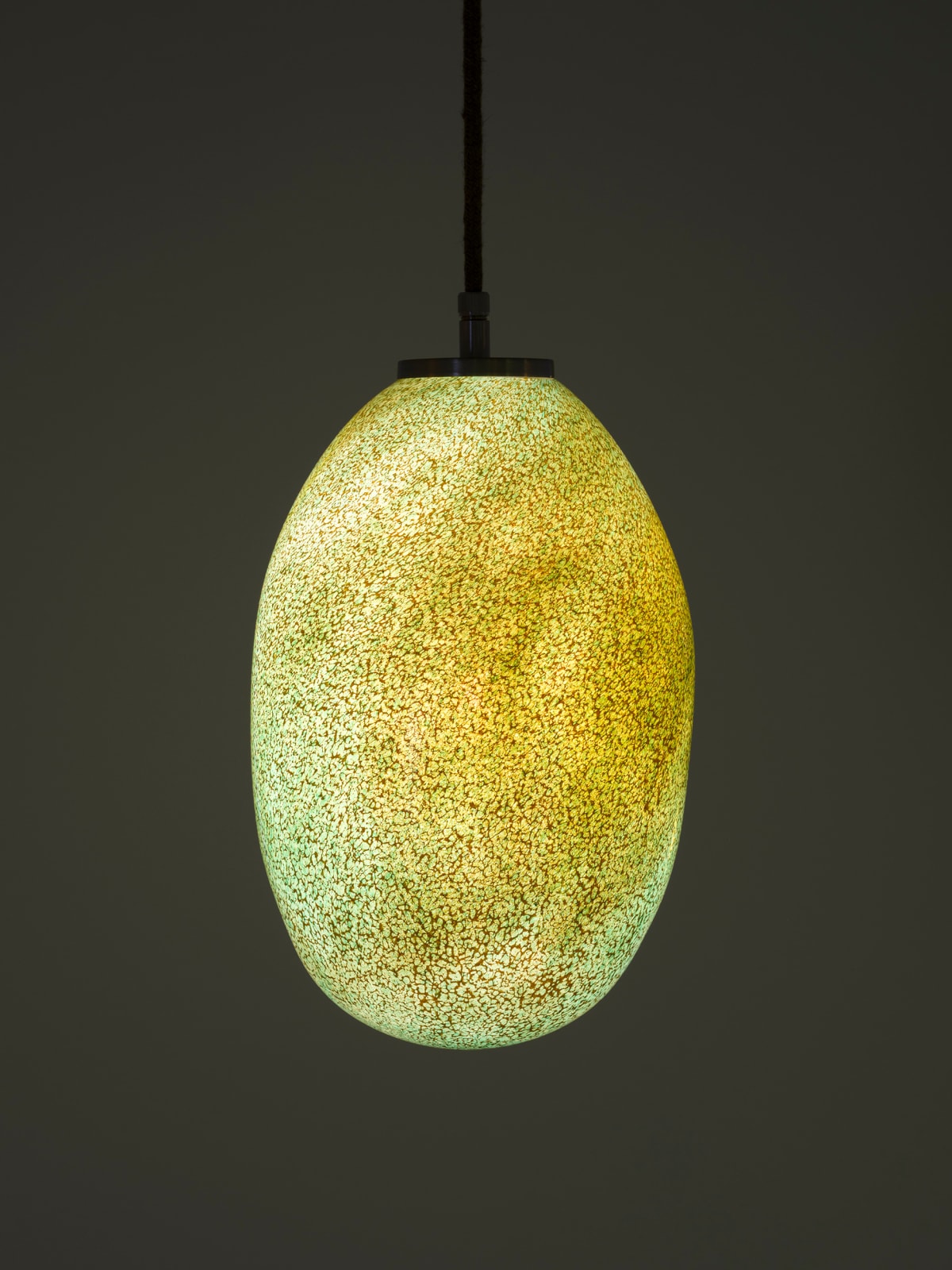 Slavs and Tatars lamp turned on