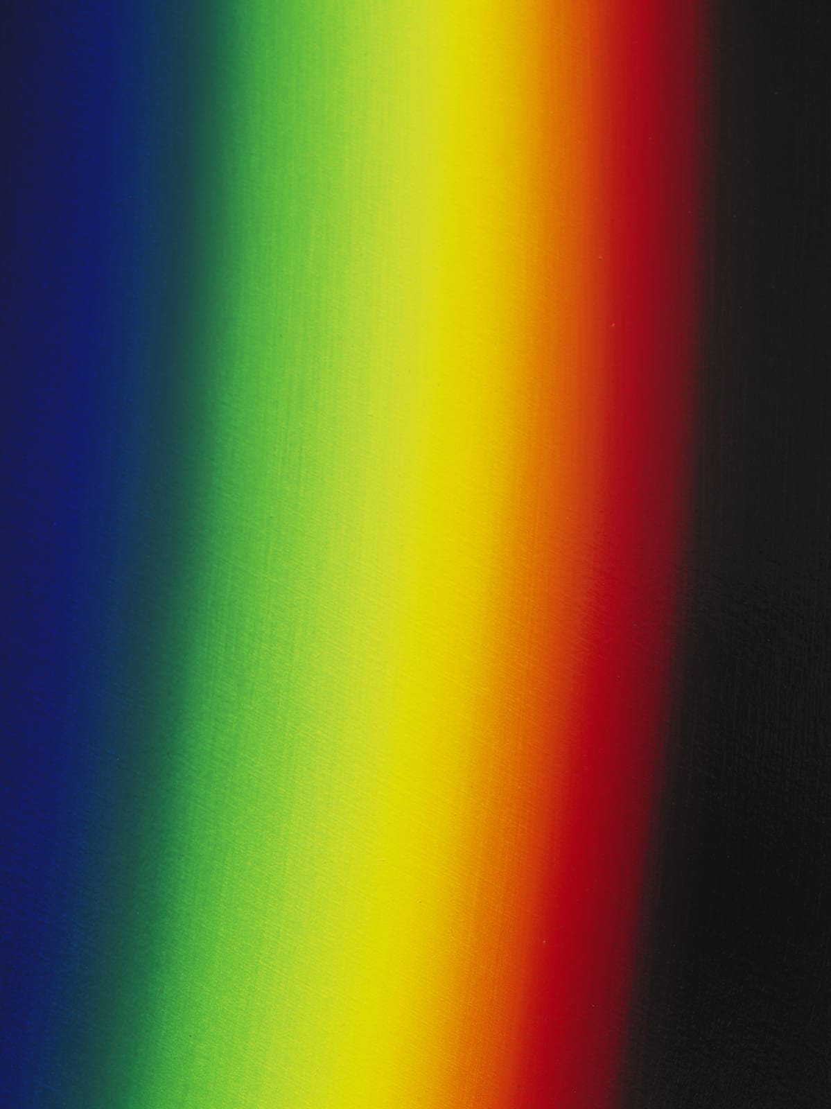 Image of Colour experiment no. 97 (Black with rainbow, 2019)