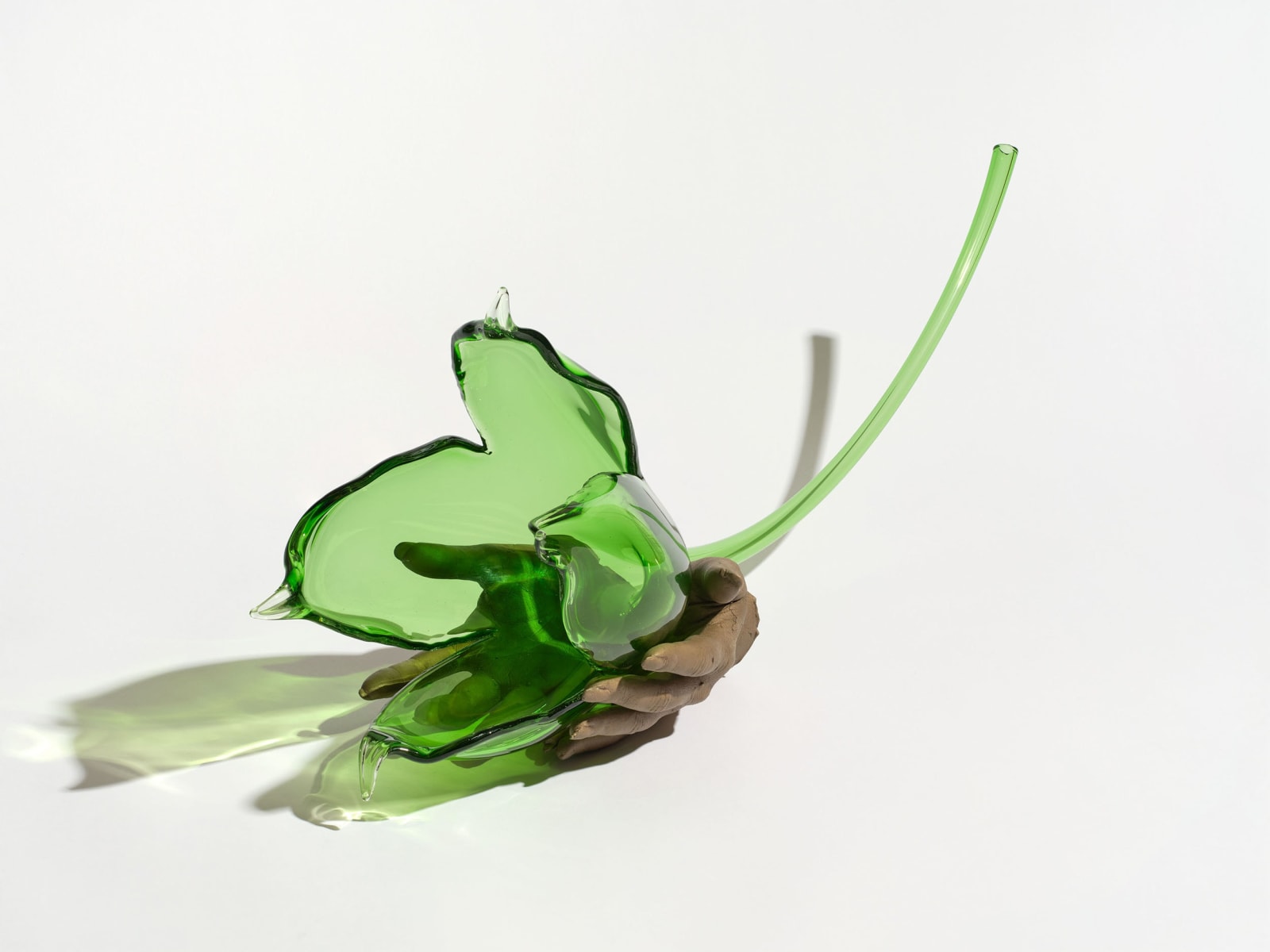 Kelly Akashi glass sculpture.