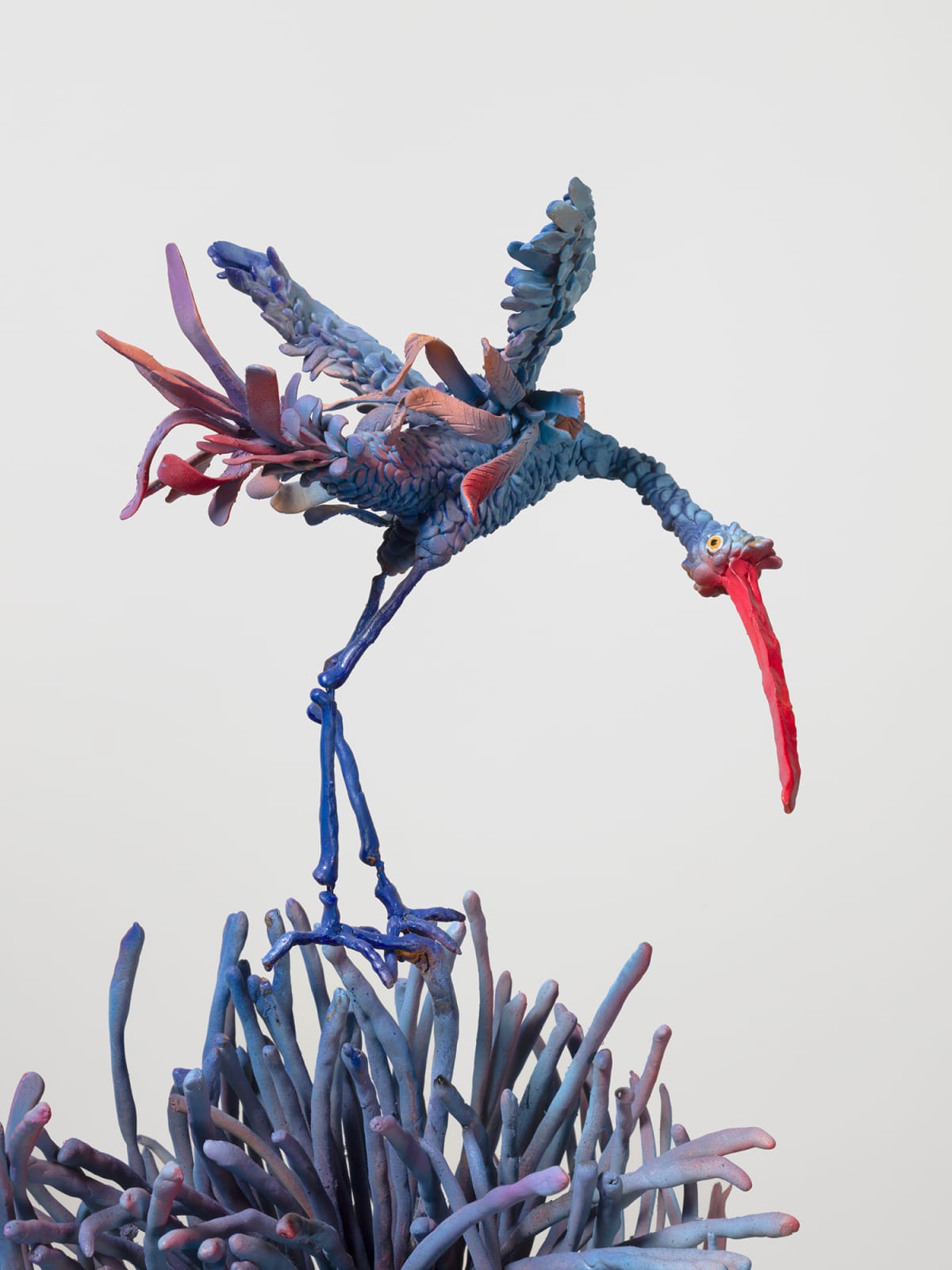 Image of One Last Trip to the Underworld (Brown, Blue, Purple and Red)