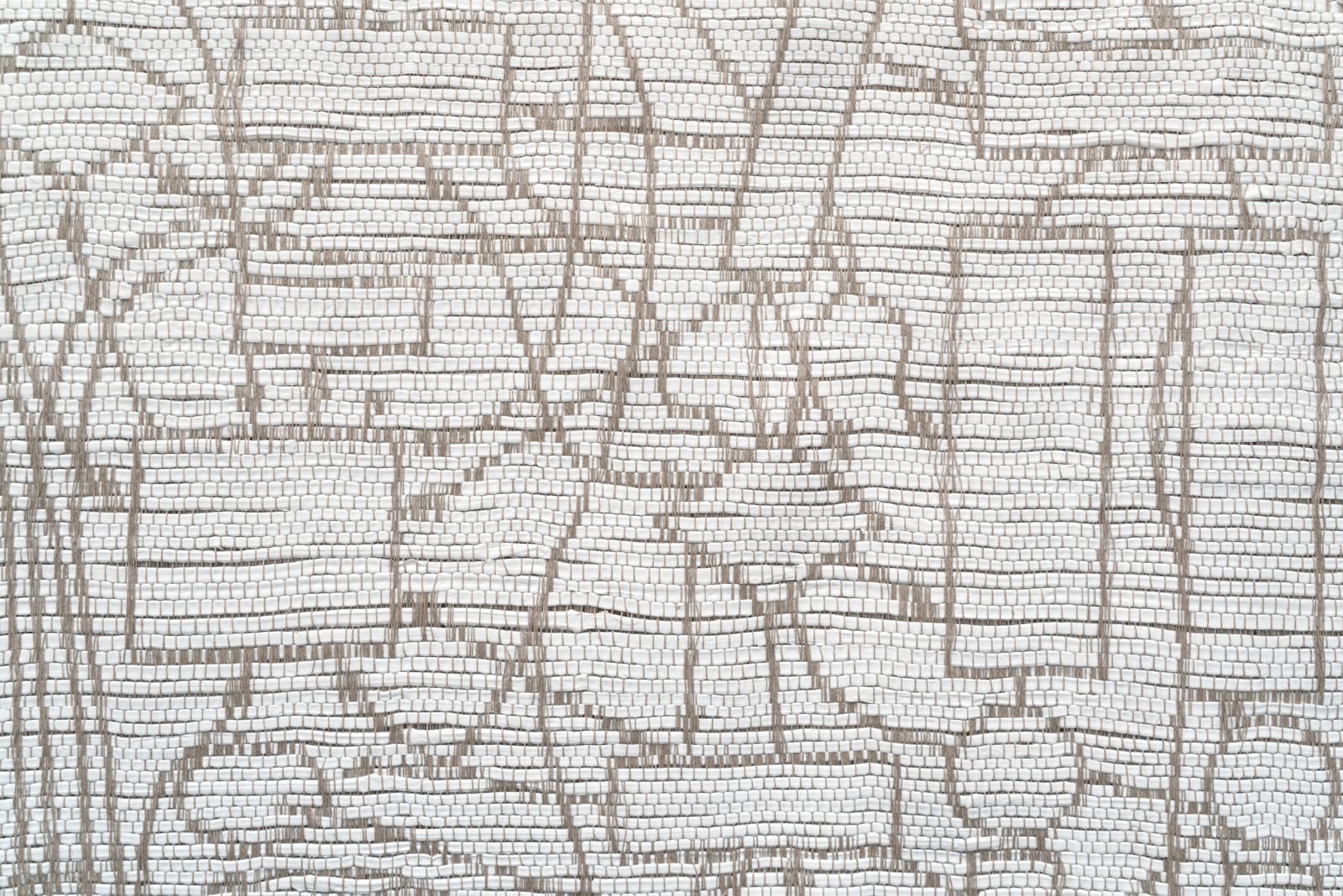 Image of Tapestry (Flowchart, Anatomy), Linen on Paint.