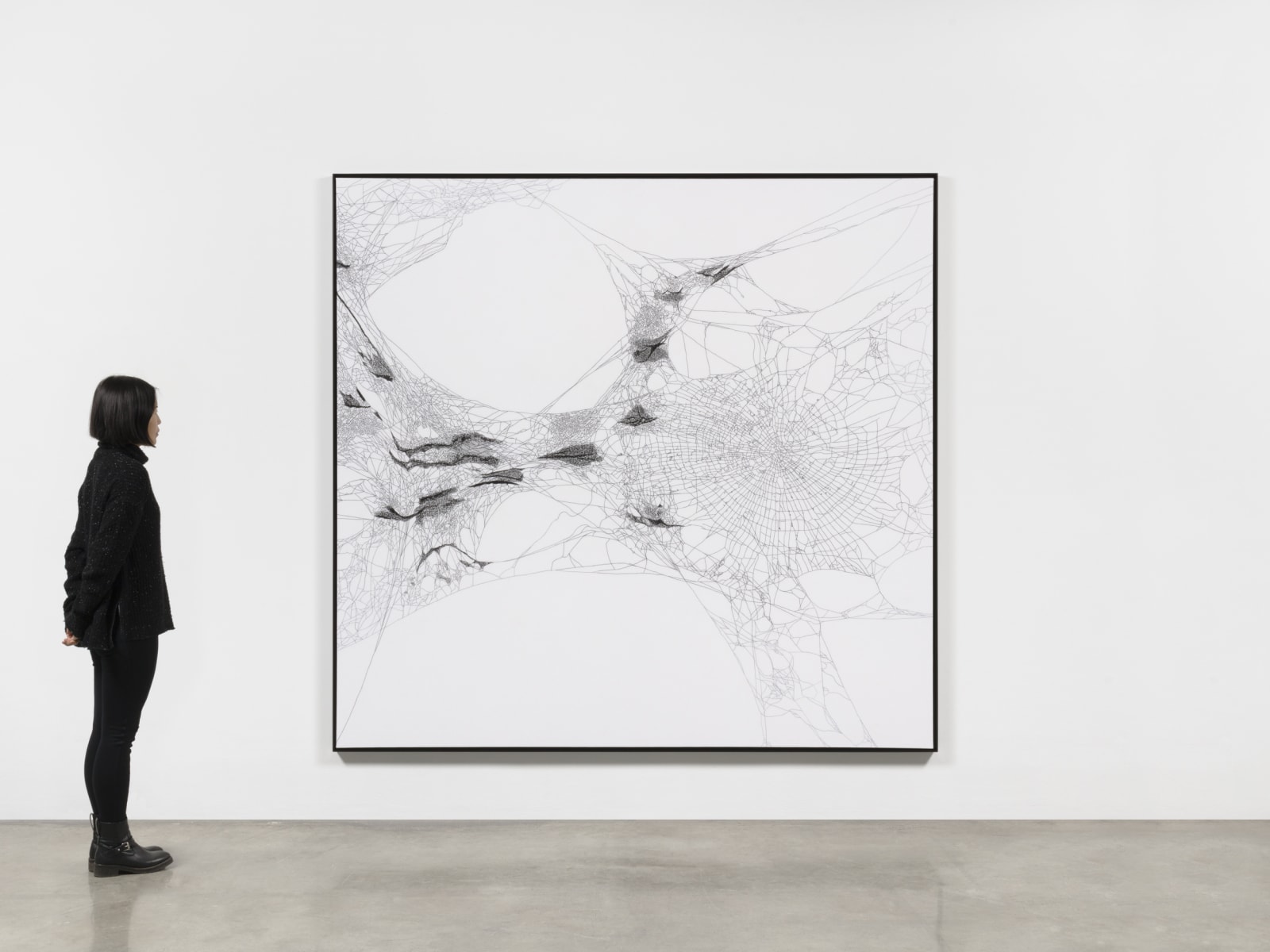 Image of Handwoven spider map