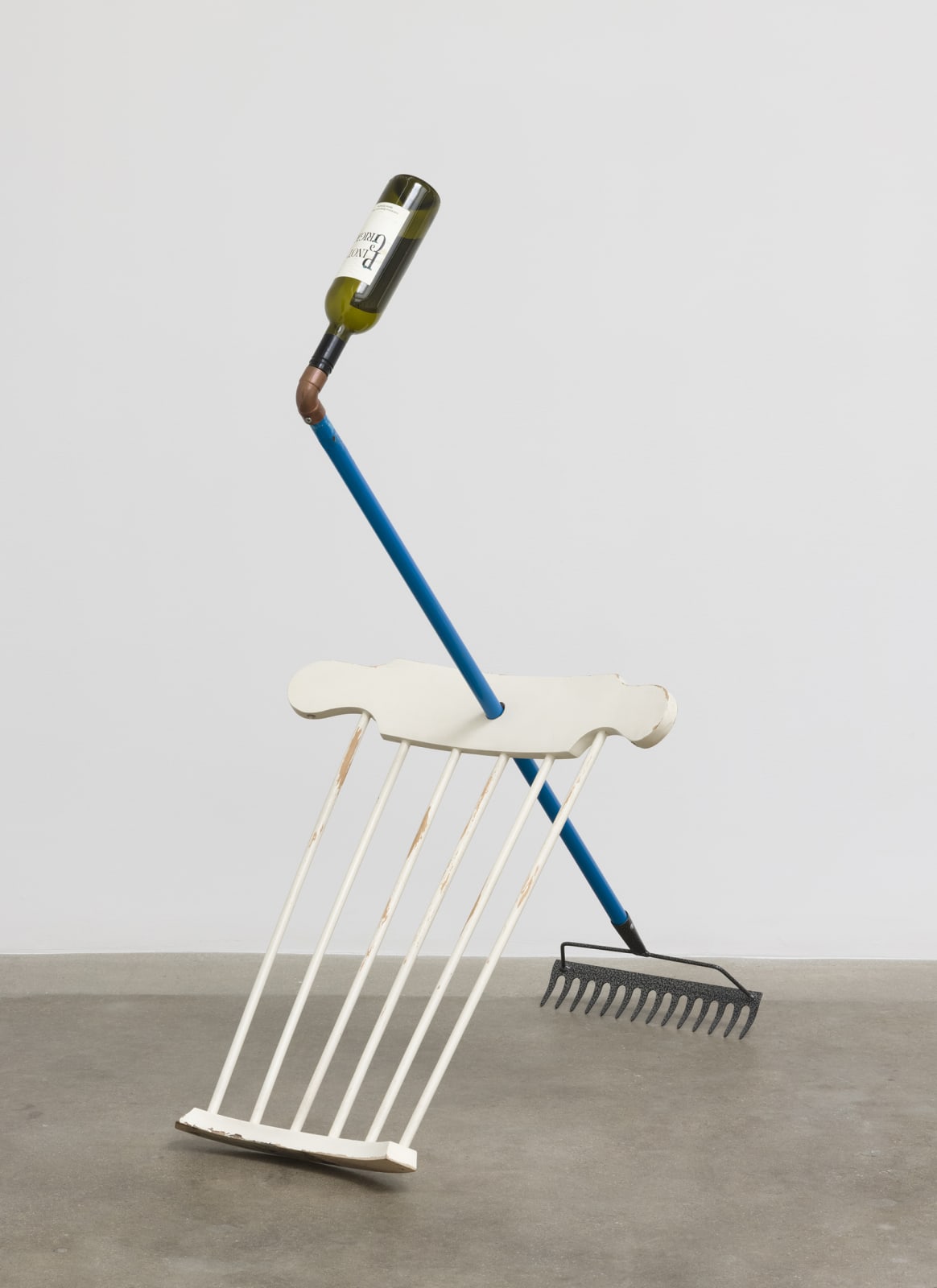Catachresis #55 (neck of the bottle, elbow of the pipe, back of the chair, teeth of the rake)