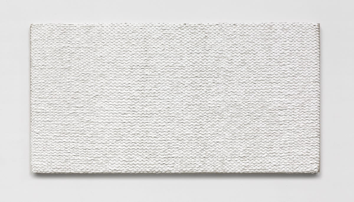 Woven Solid as Warp, Horizontal (White) #1