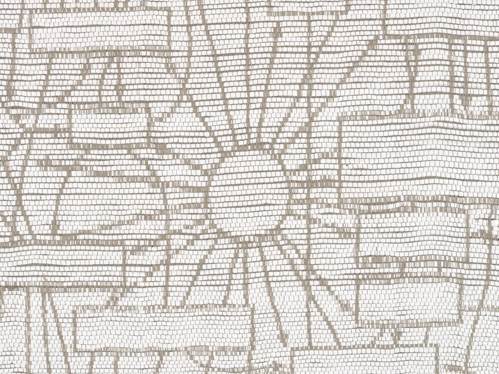 Image of Tapestry (Flowchart, Landscape), Linen on Paint.