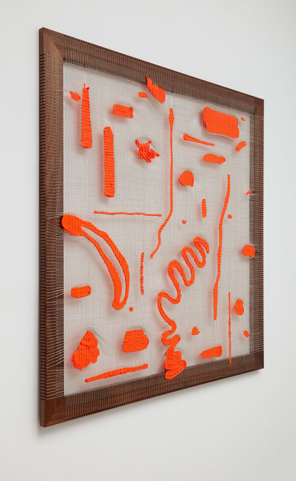 Image of Core Memory, Brushstrokes (Fluorescent Orange).