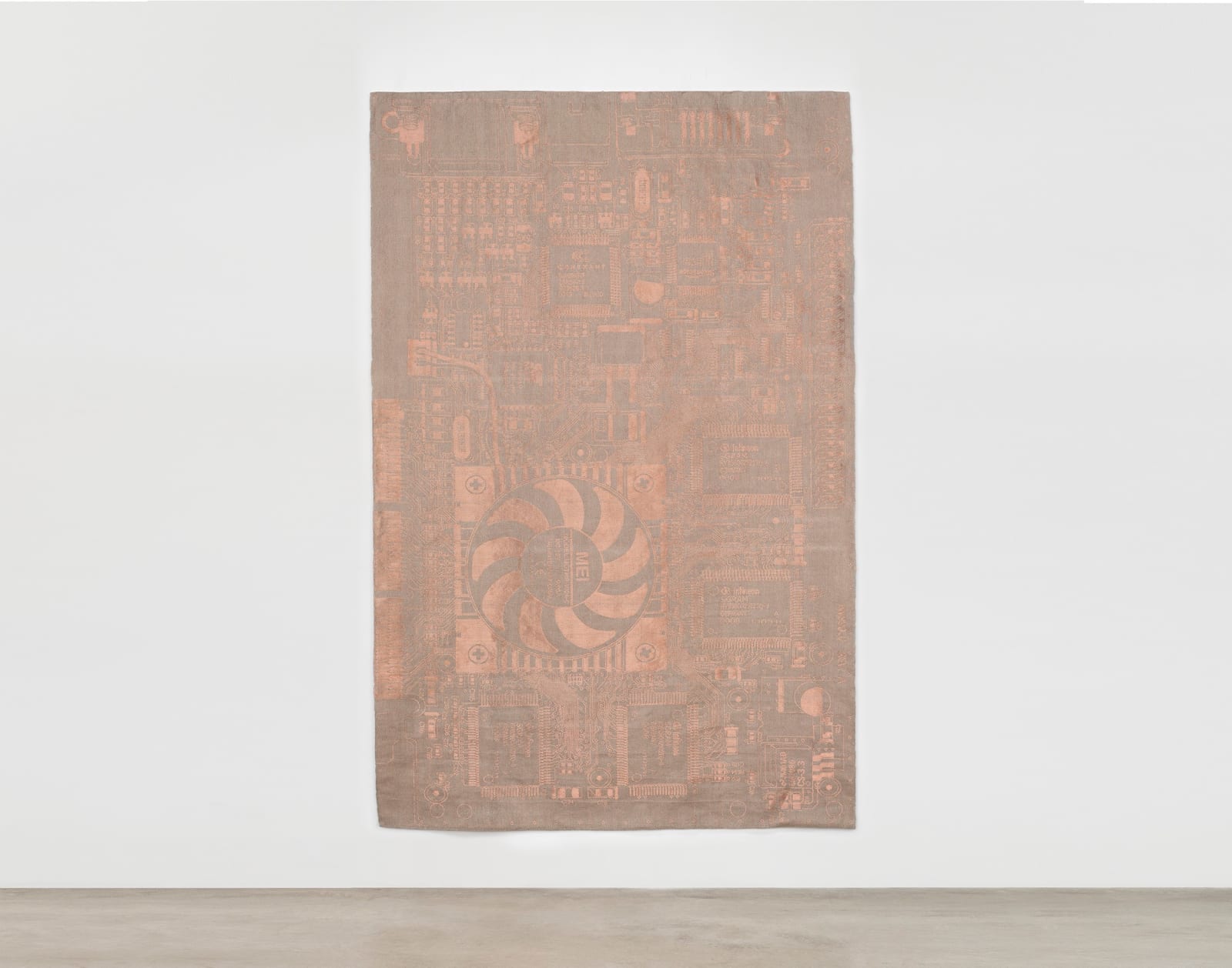 Copper Tapestry (GeForce 256 Graphics Card, Nvidia, 1999)