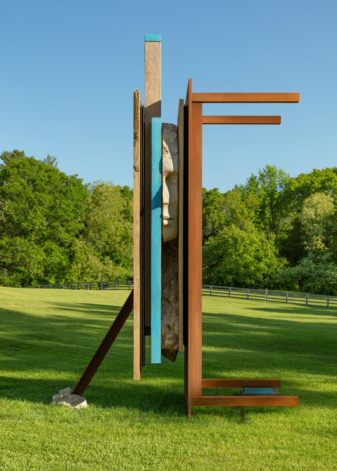 Image of Composition with Blue.