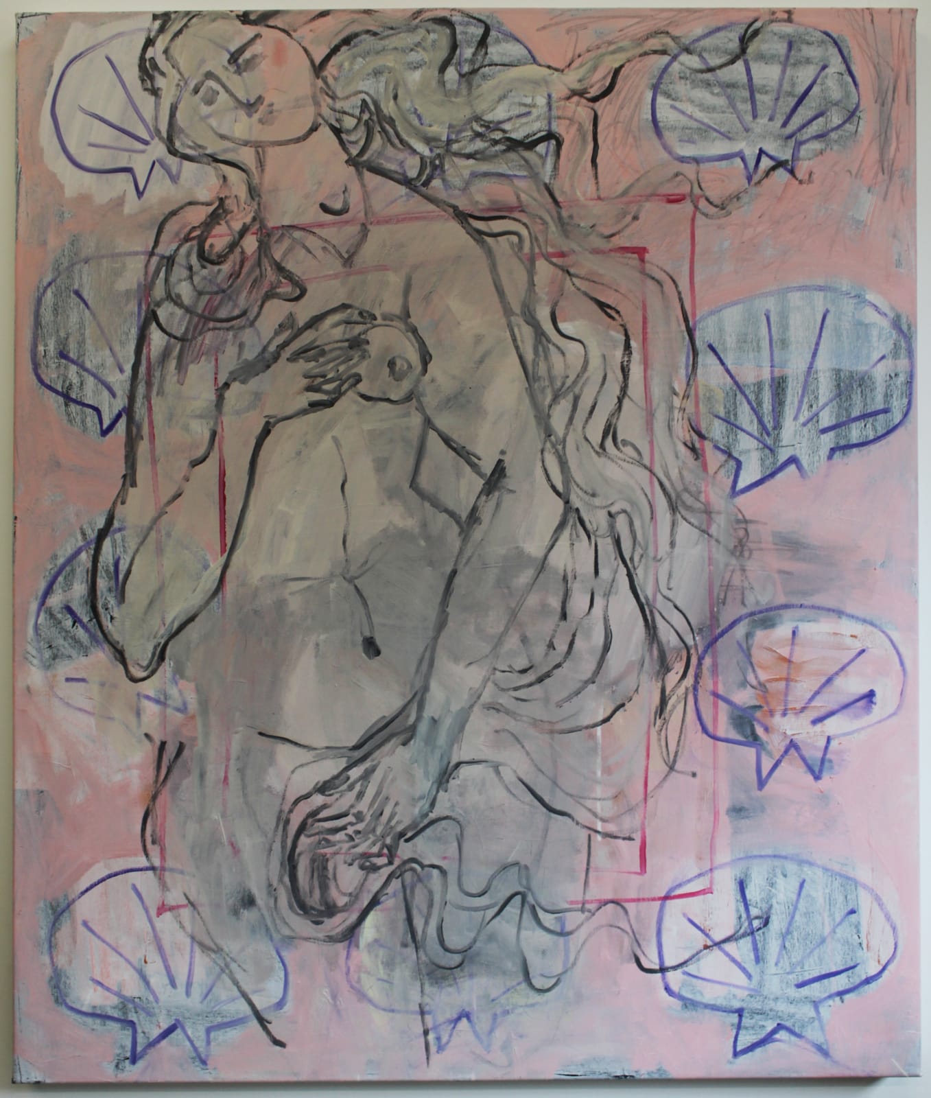 Kim Booker, Venus with scallop shells, 2020