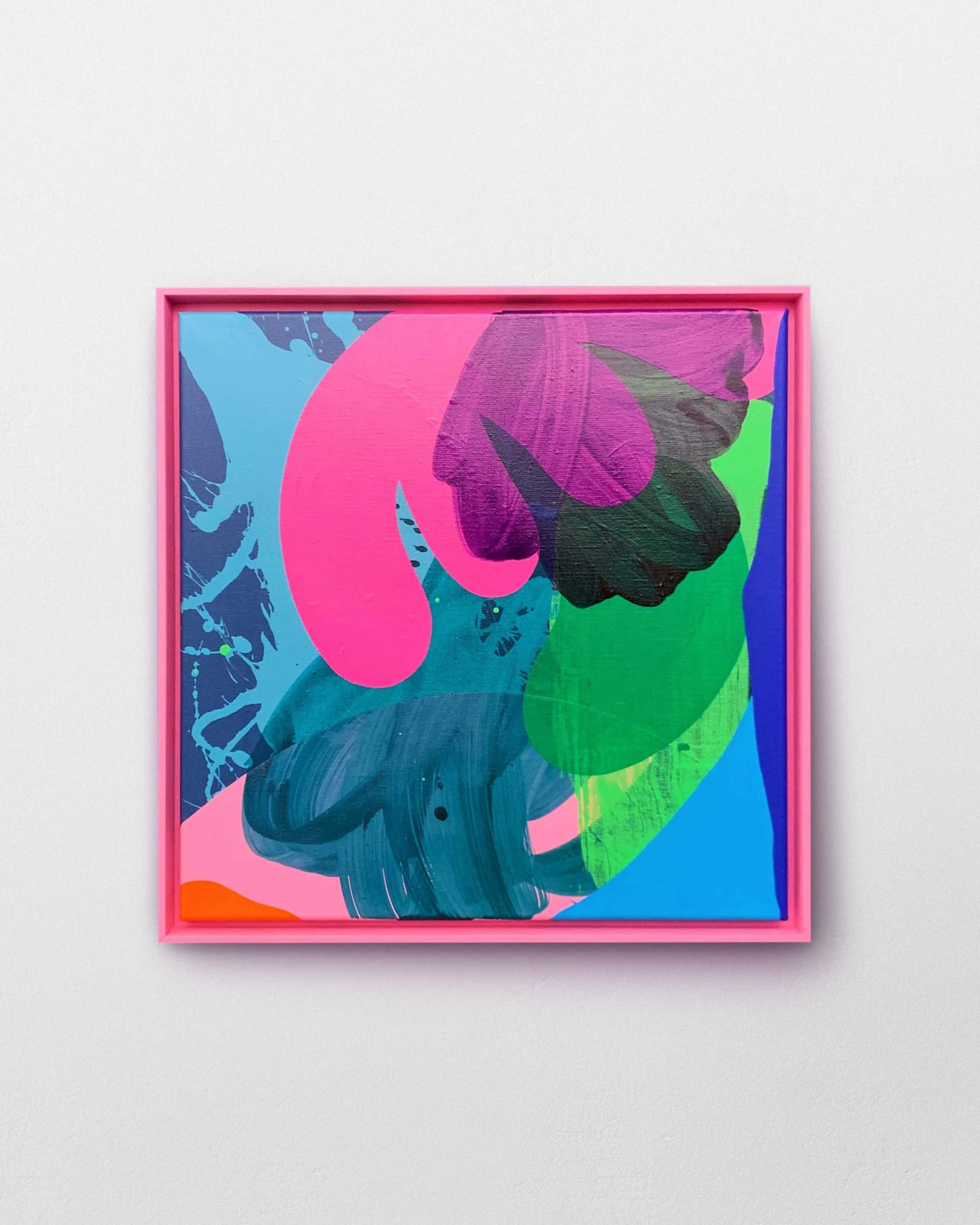 Nina Minnebo, Colourfull Waterfall I, 2020
