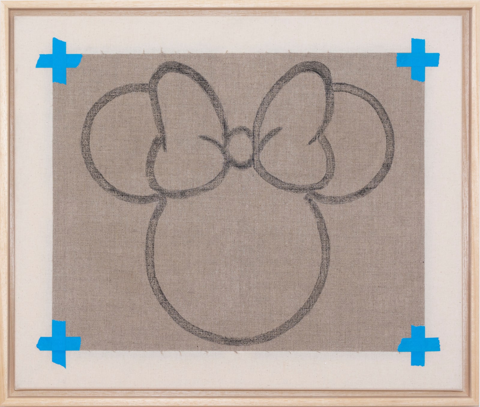 Philip Mentzingen, Minnie, light blue, 2020