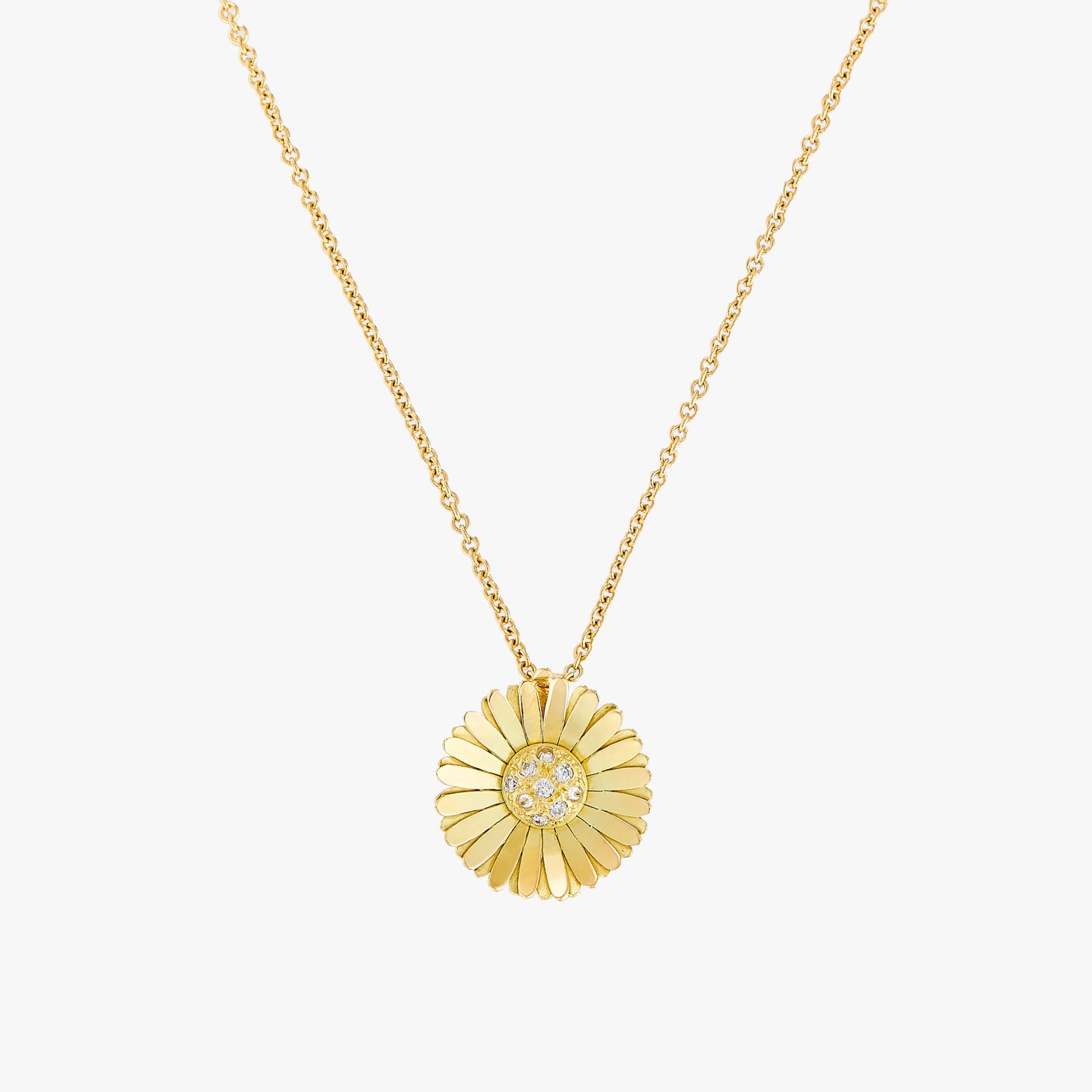 Christopher Thompson Royds, Daisy diamond pendant necklace