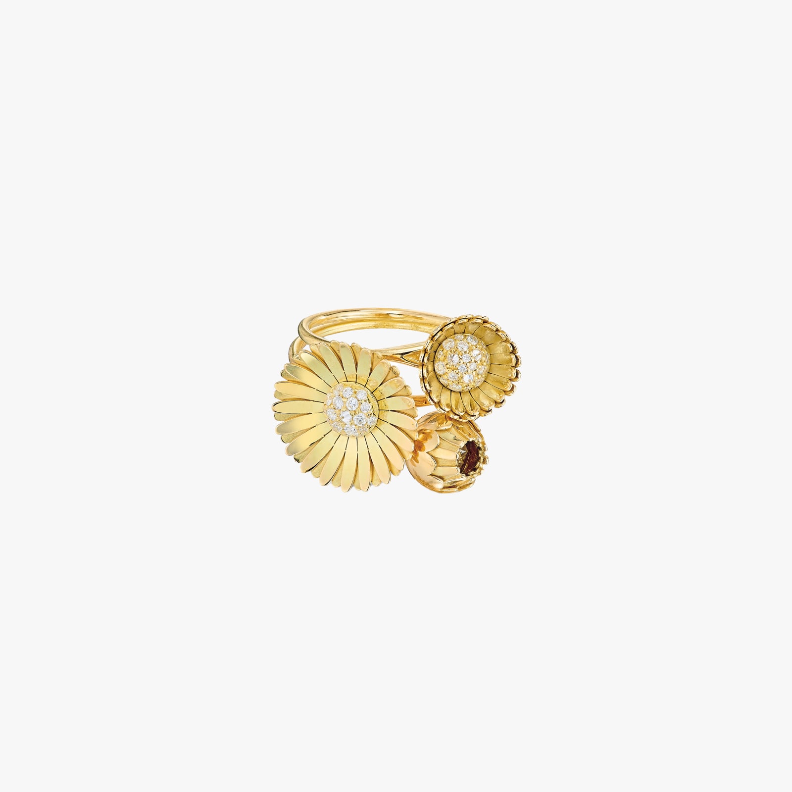 Christopher Thompson Royds, Daisy ring with diamonds