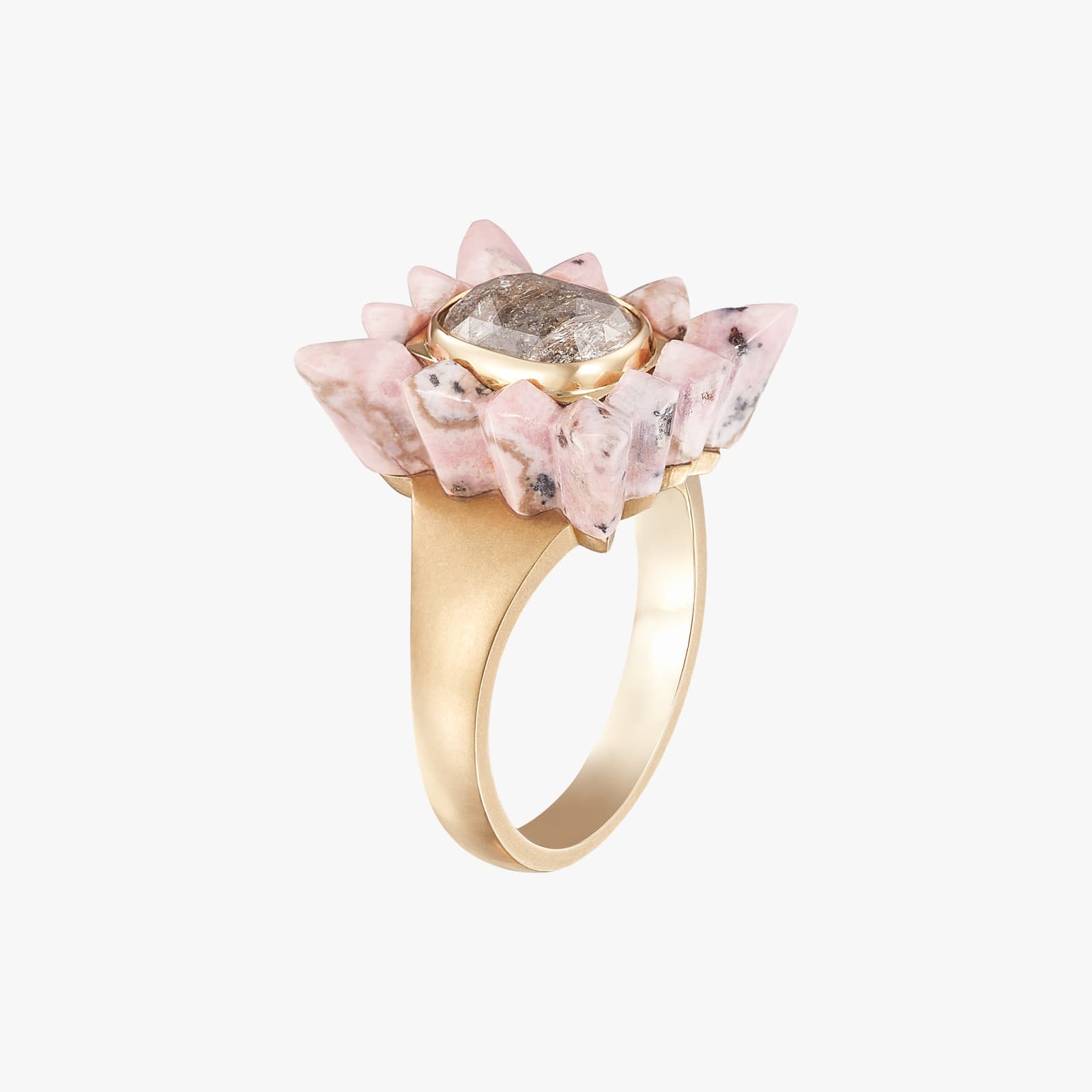 Alice Cicolini, Landscape rough diamond ring