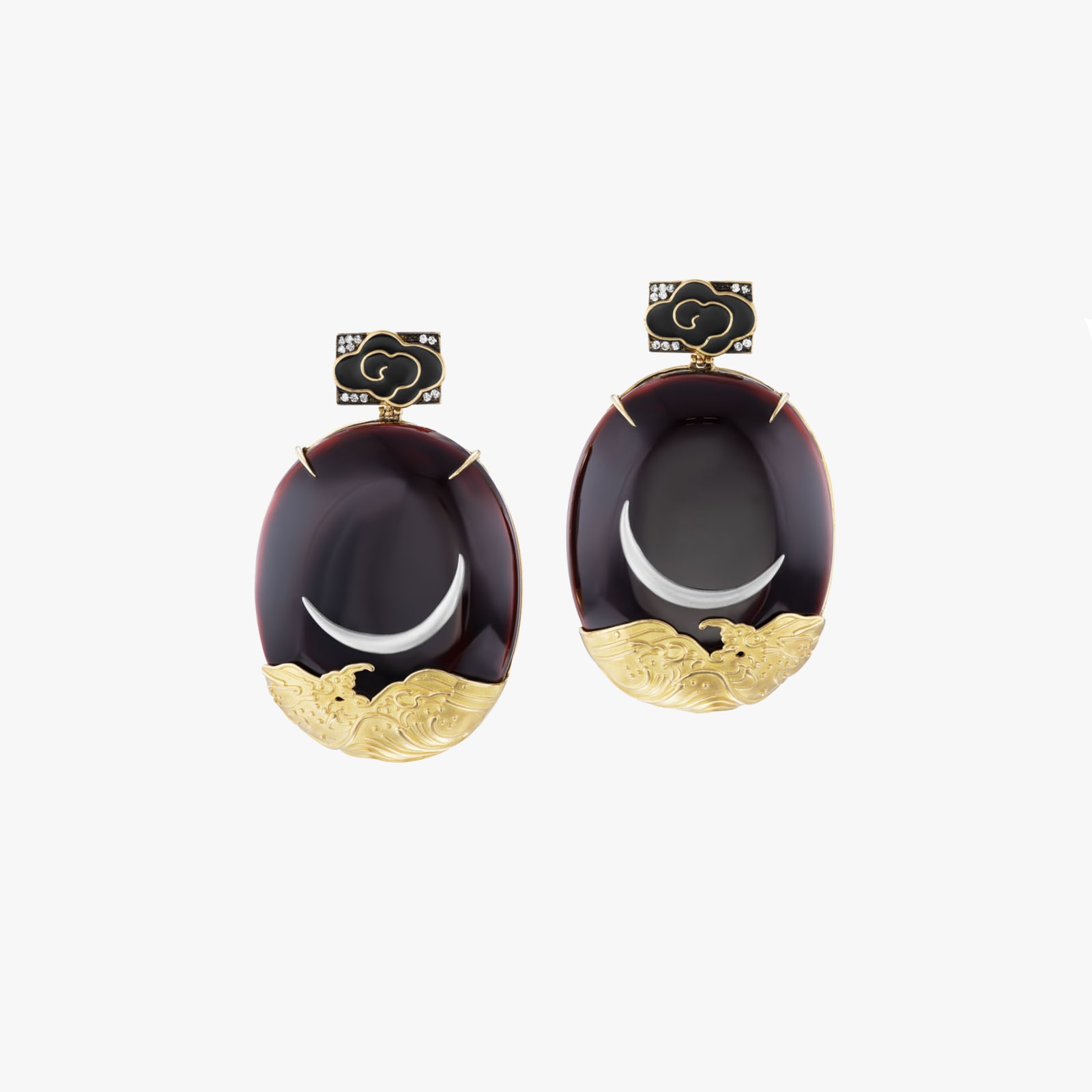 Silvia Furmanovich, East west earrings