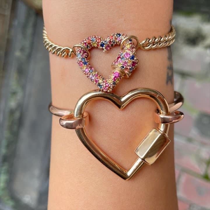 Marla Aaron, Large heartlock