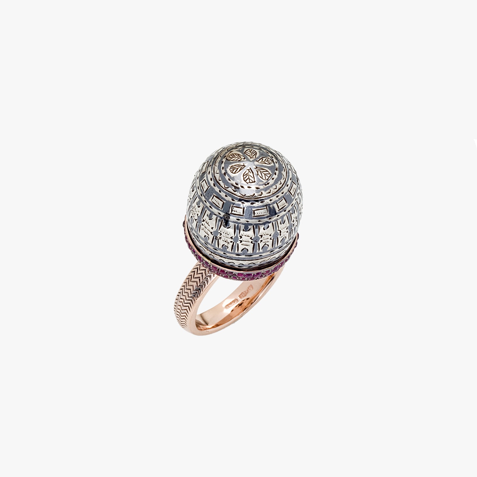Francesca Villa, My secret box rubies ring