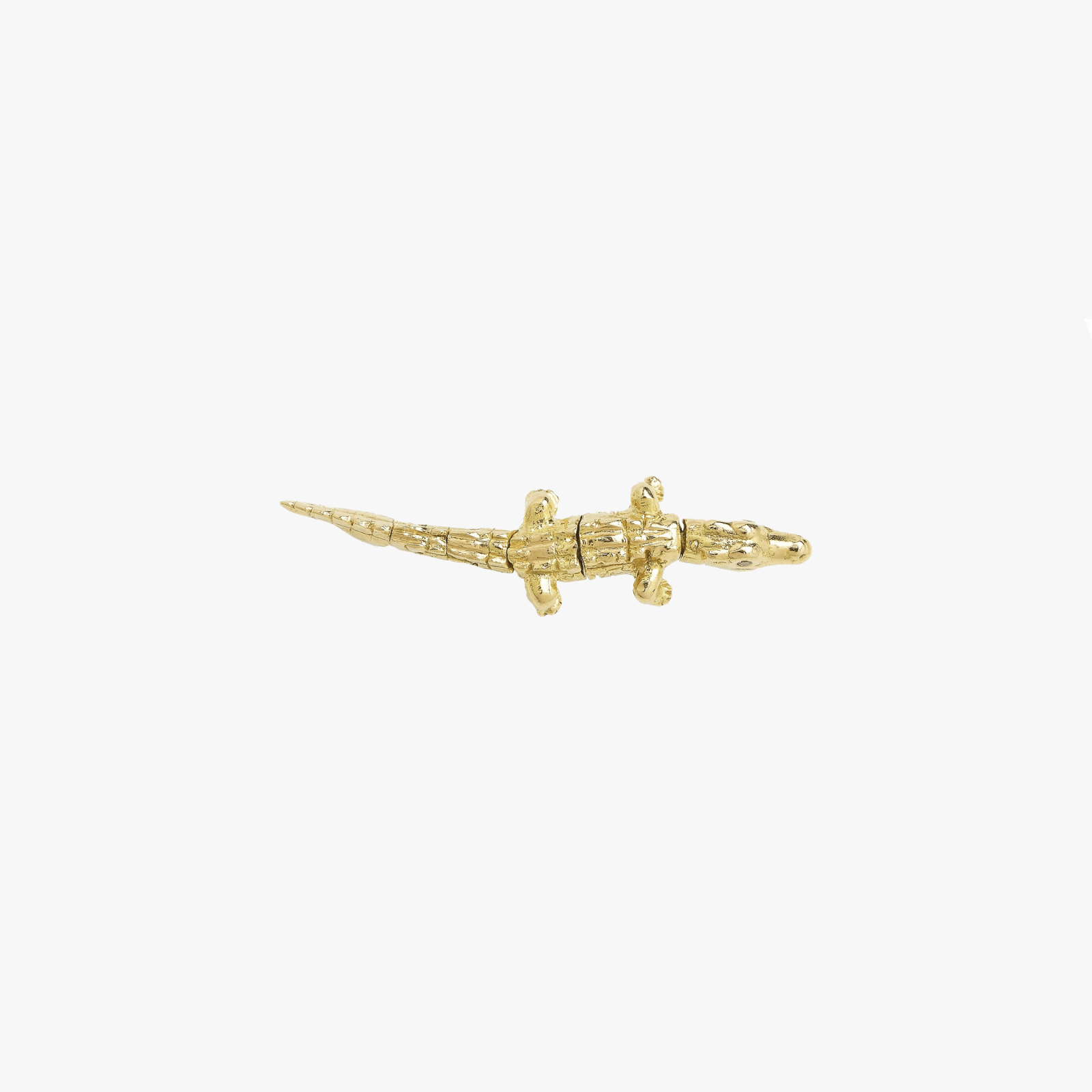 Bibi Van Der Velden, Alligator gold convertible earring