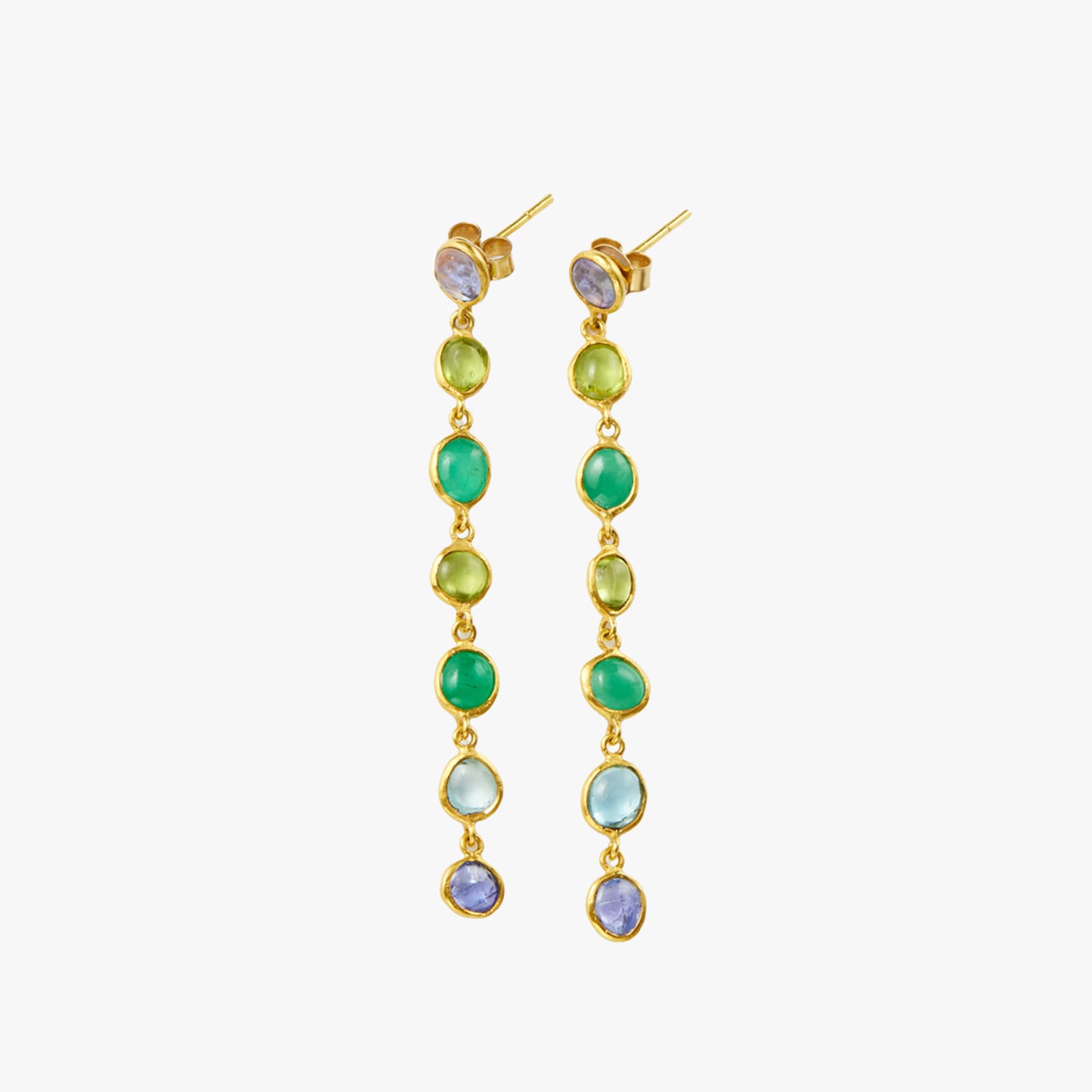 Pippa Small, Seven stone drop earrings