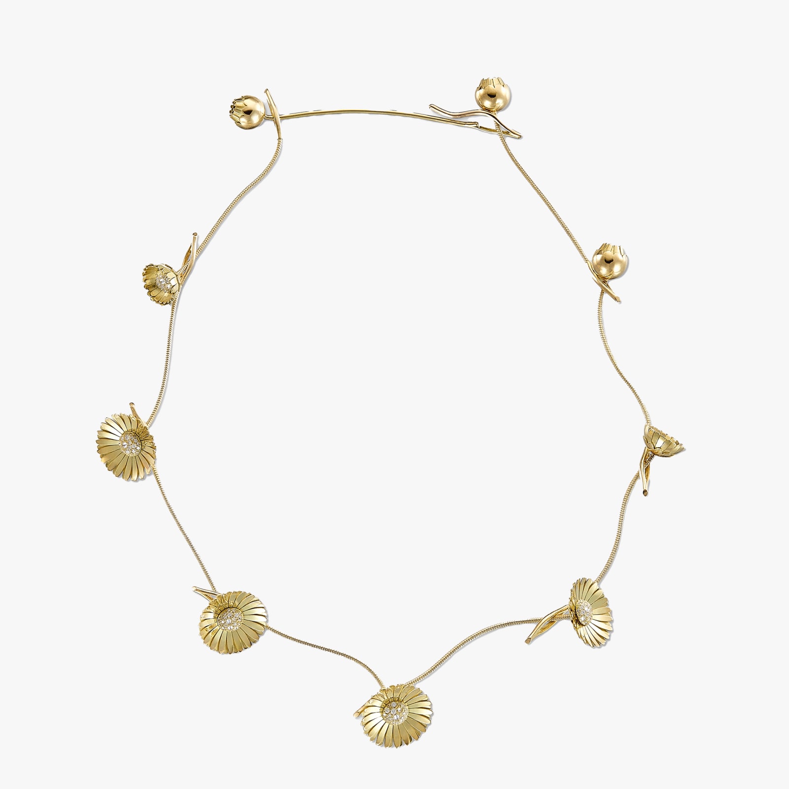 Christopher Thompson Royds, Daisy diamond chain necklace