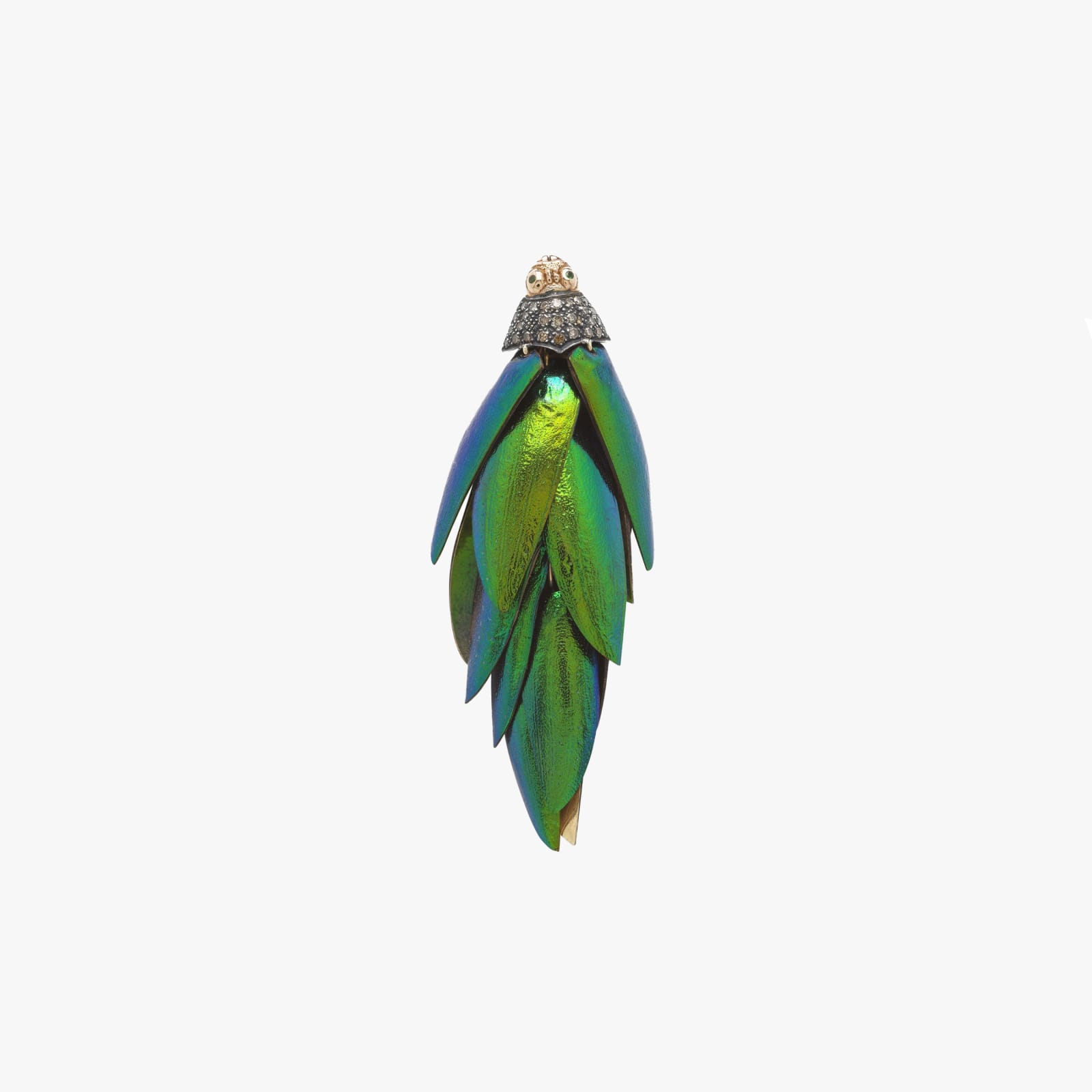 Bibi Van Der Velden, Scarab bunch earrings