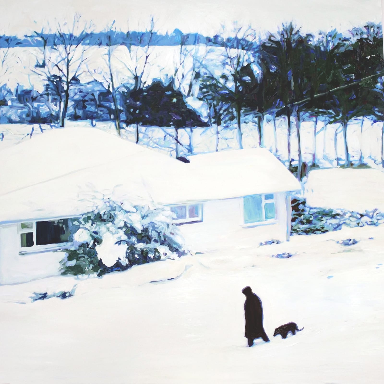 Lisa Golightly, Walk in the Snow, 2023