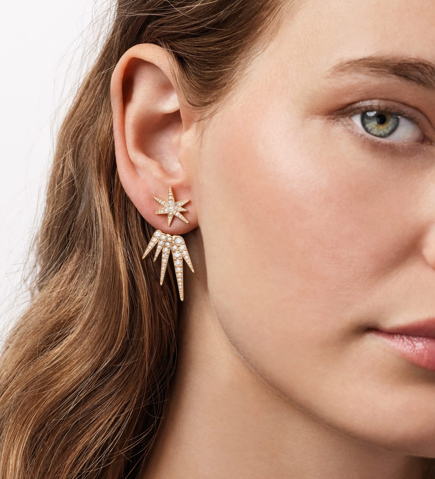 Ole Lynggaard Copenhagen, Funky star earring set