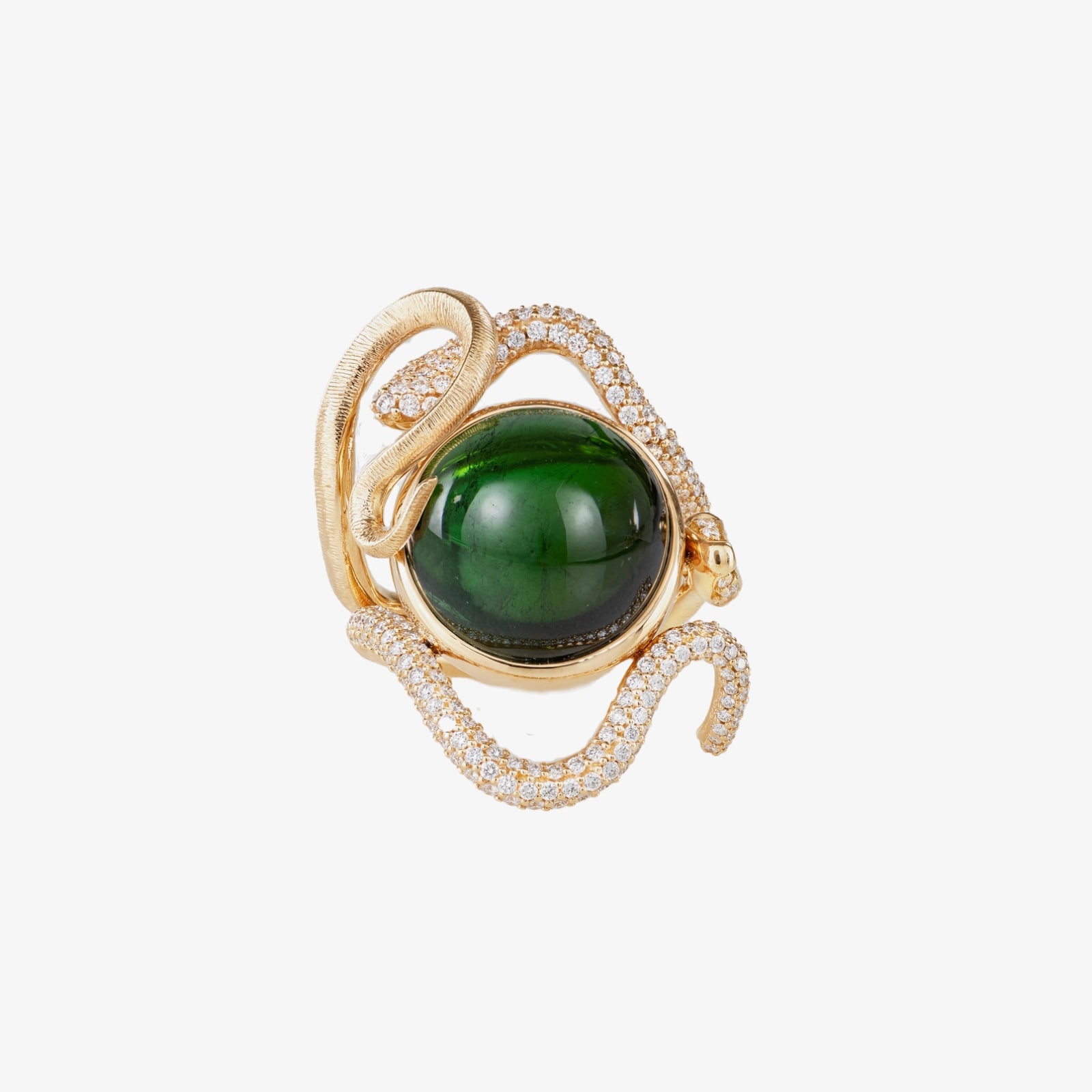 Ole Lynggaard Copenhagen, Snakes ring pave