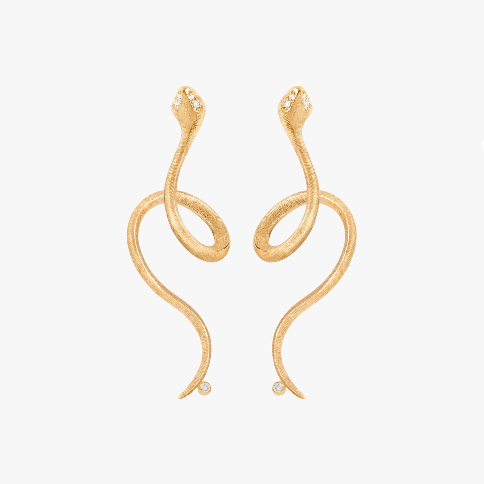 Ole Lynggaard Copenhagen, Snake earrings