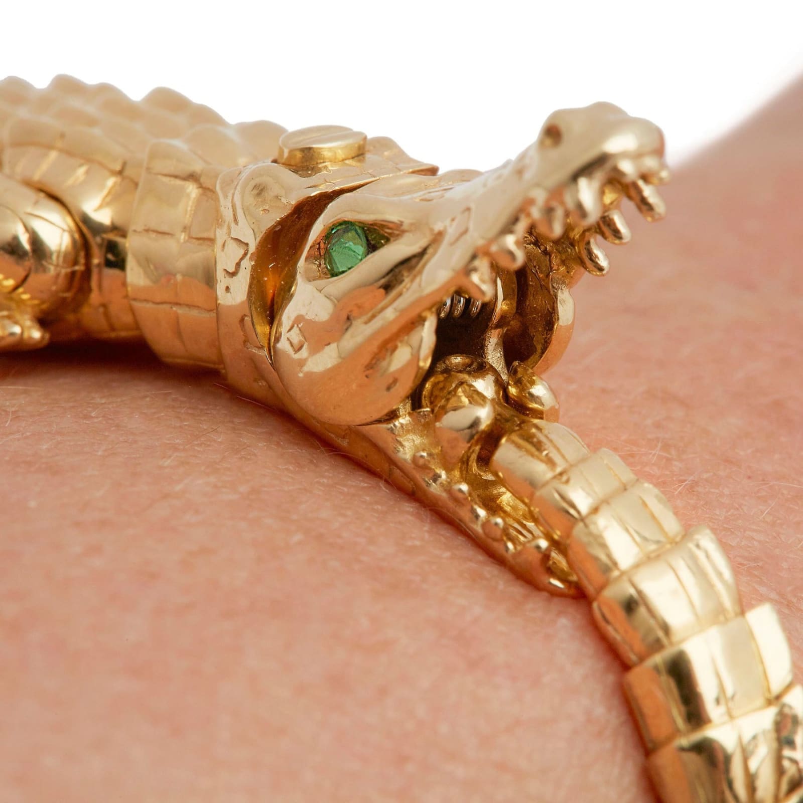 Bibi Van Der Velden, Alligator wrap bracelet