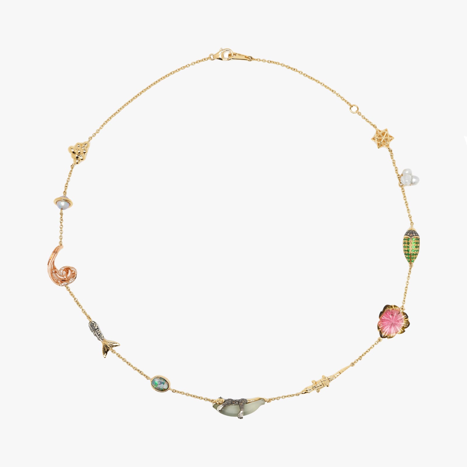 Bibi Van Der Velden, Trip down memory lane necklace