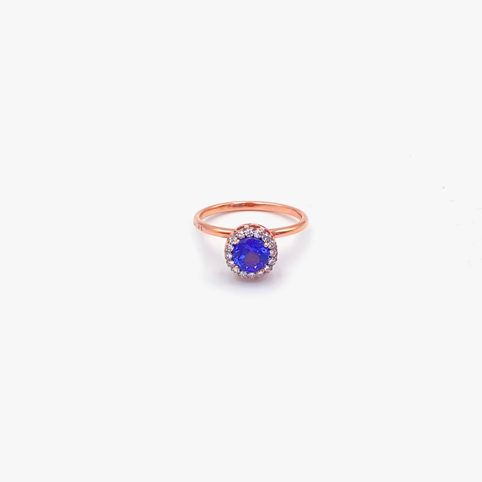Selim Mouzannar, Beirut purple-blue tanzanite ring