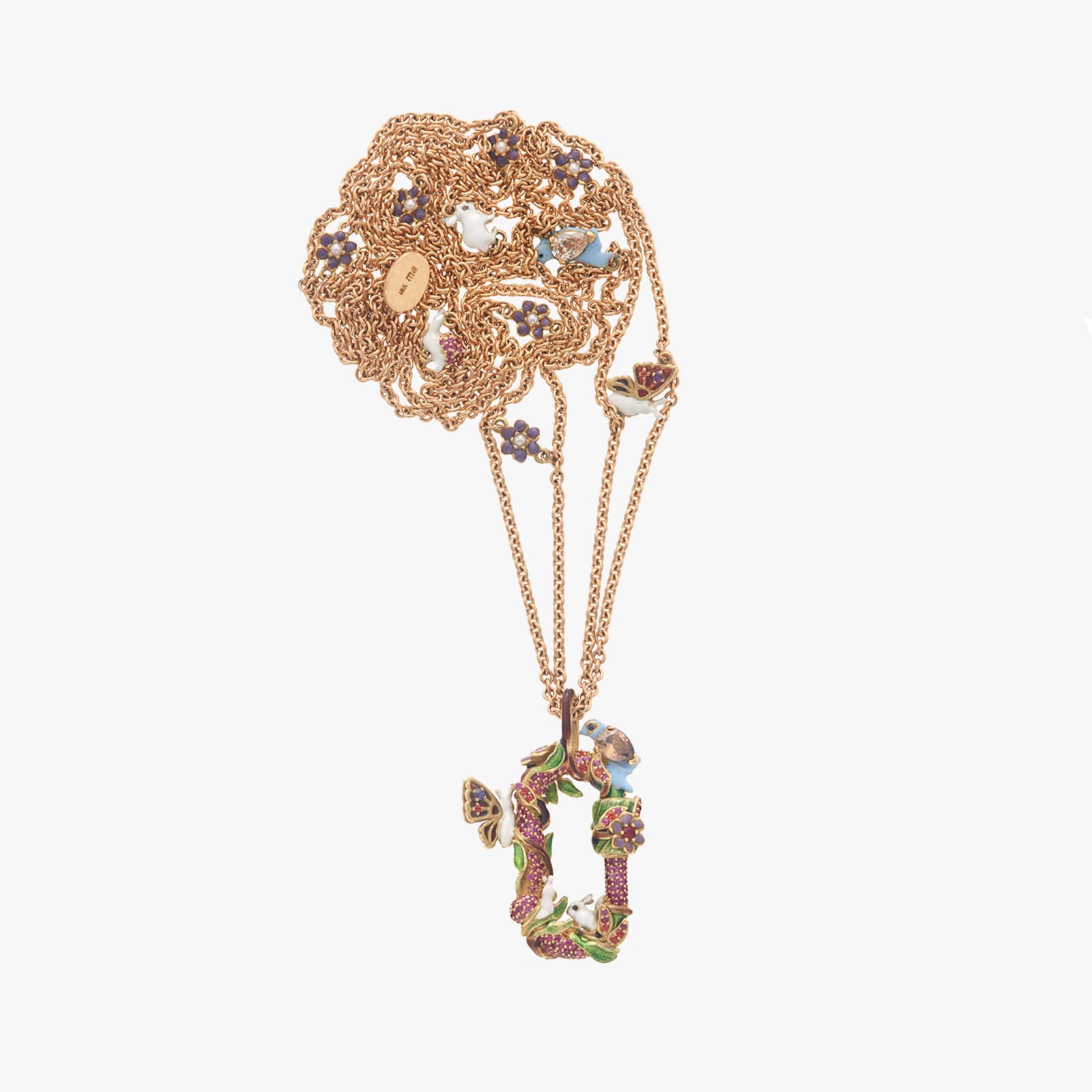 Marla Aaron, Satirical lock and chain