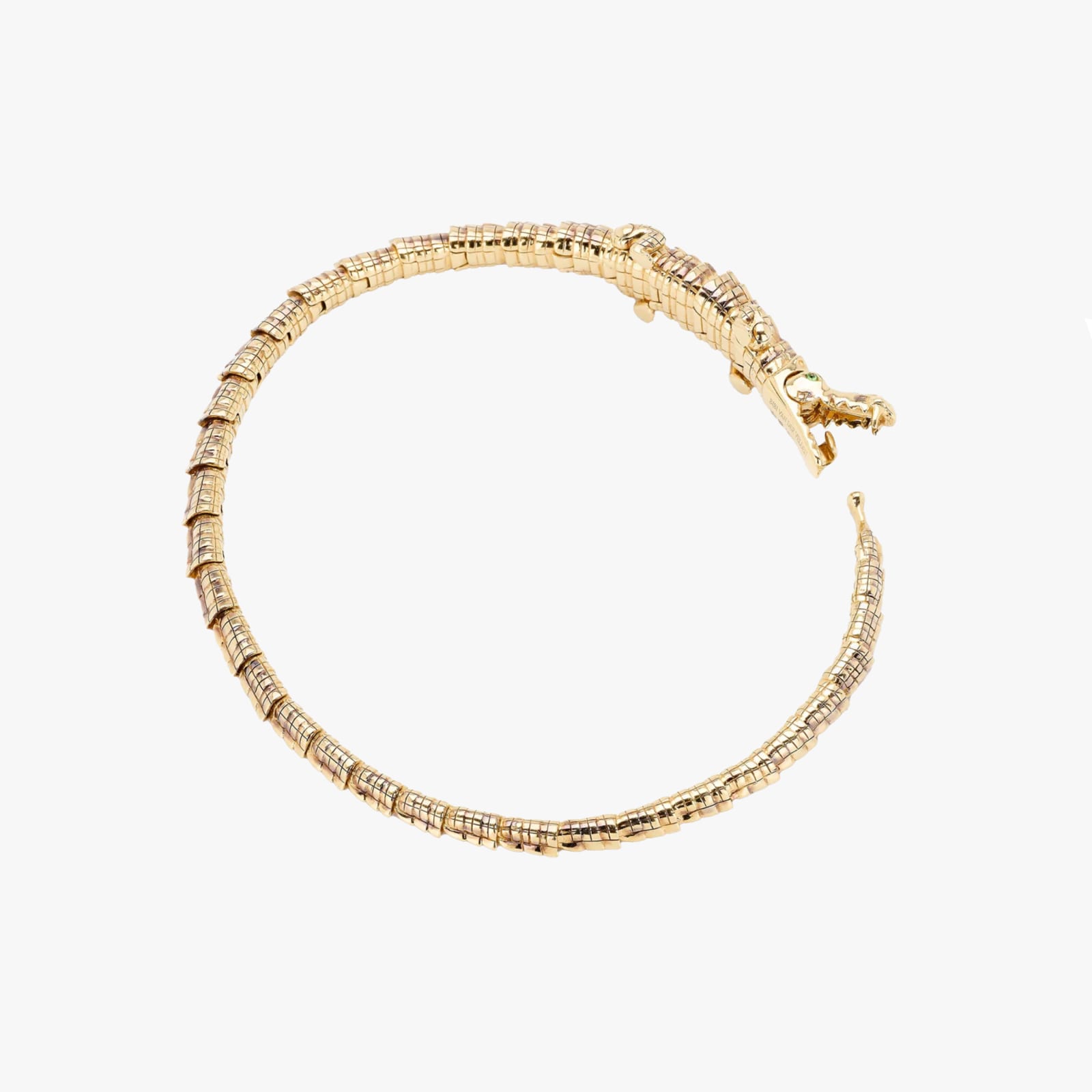 Bibi Van Der Velden, Thin alligator bracelet