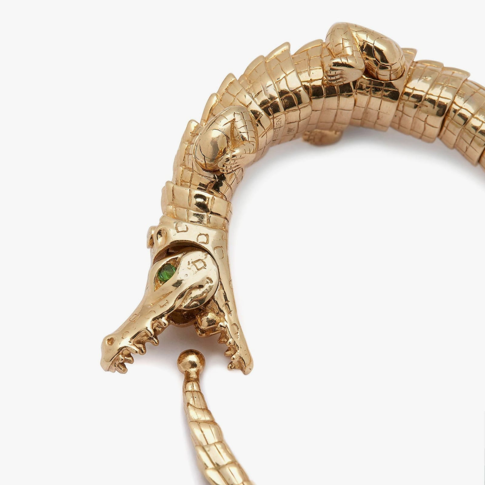 Bibi Van Der Velden, Alligator wrap bracelet