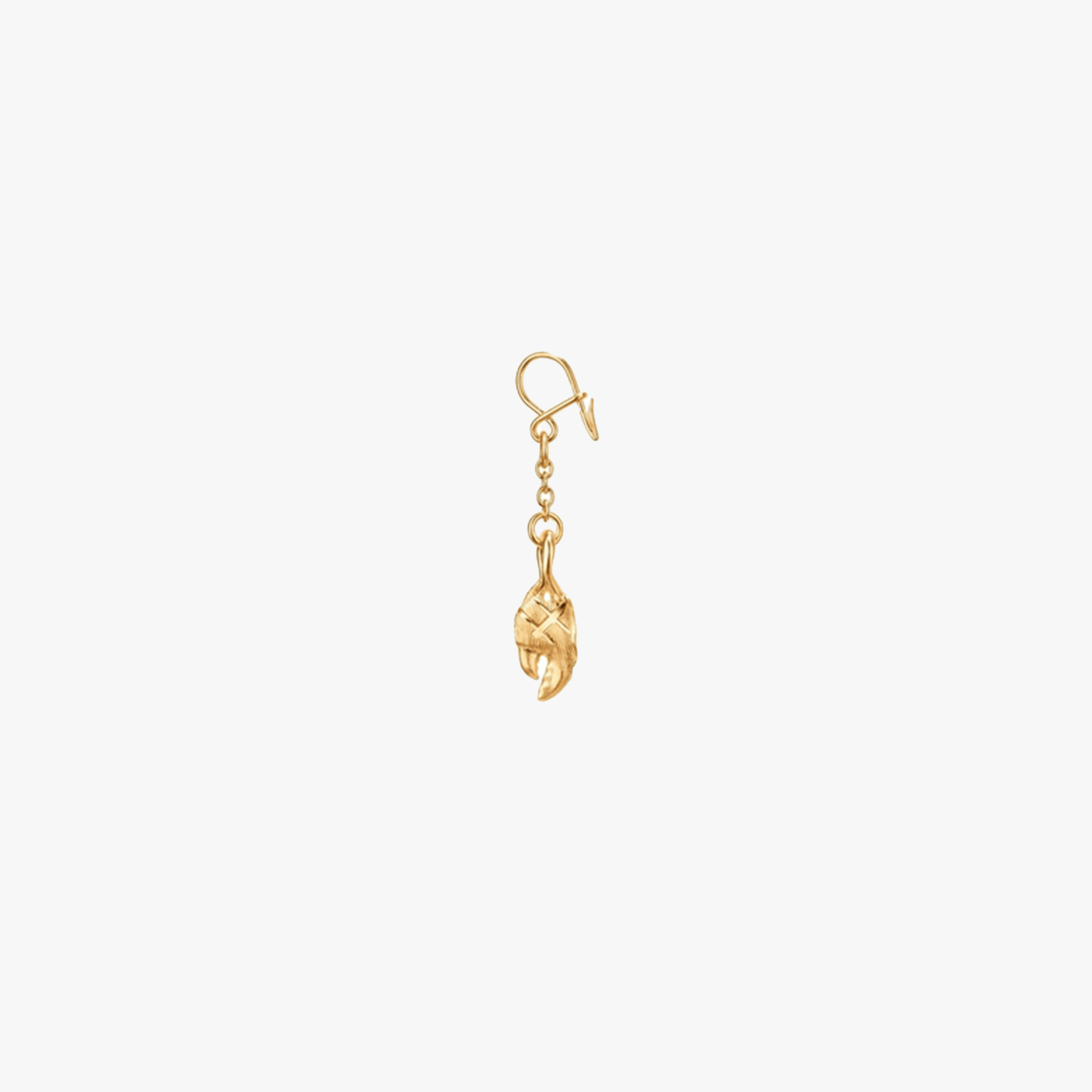 Ole Lynggaard Copenhagen, Young fish claw pendant for earrings