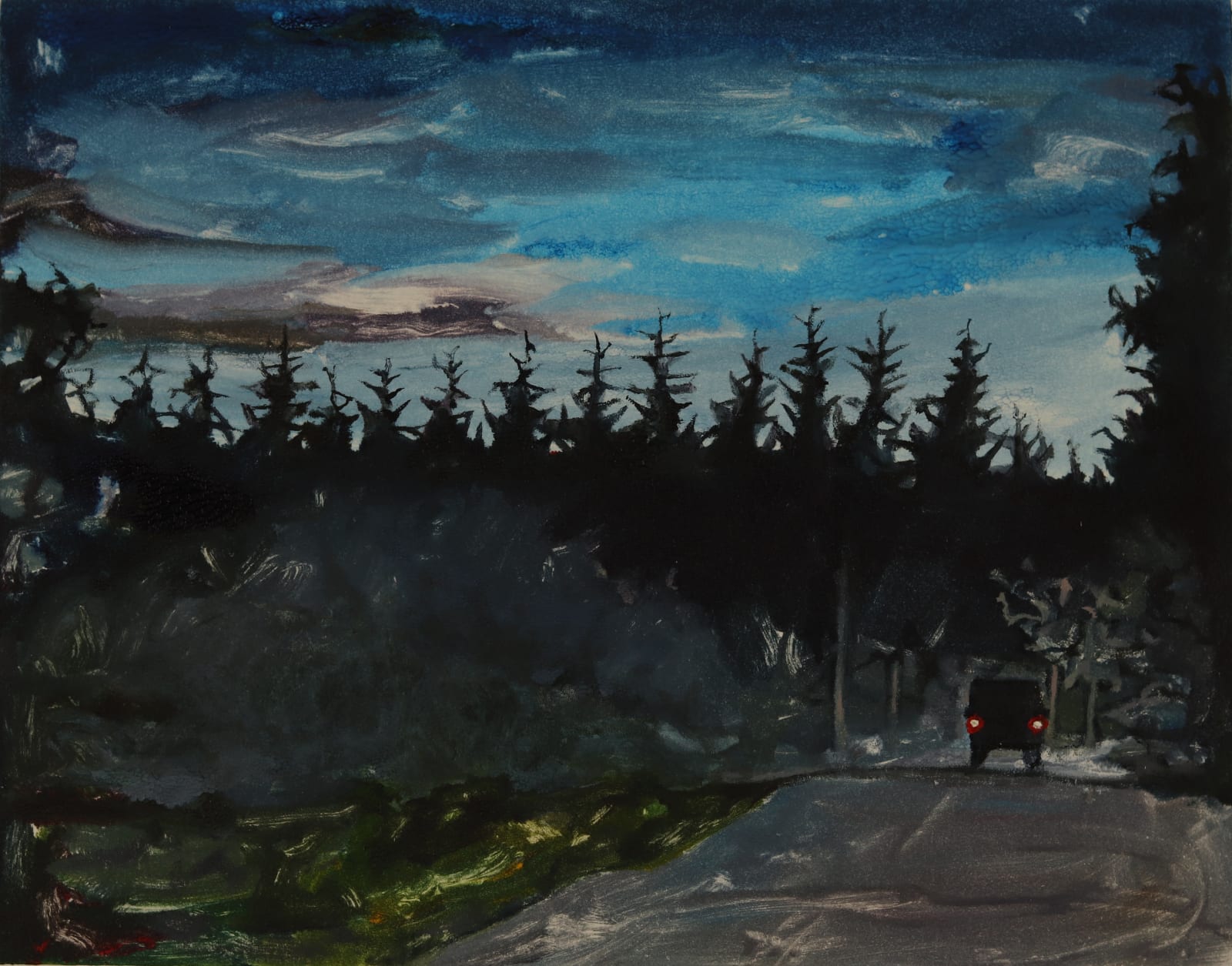 Ann Quinn, Escape from a Dogman Encounter, 2020