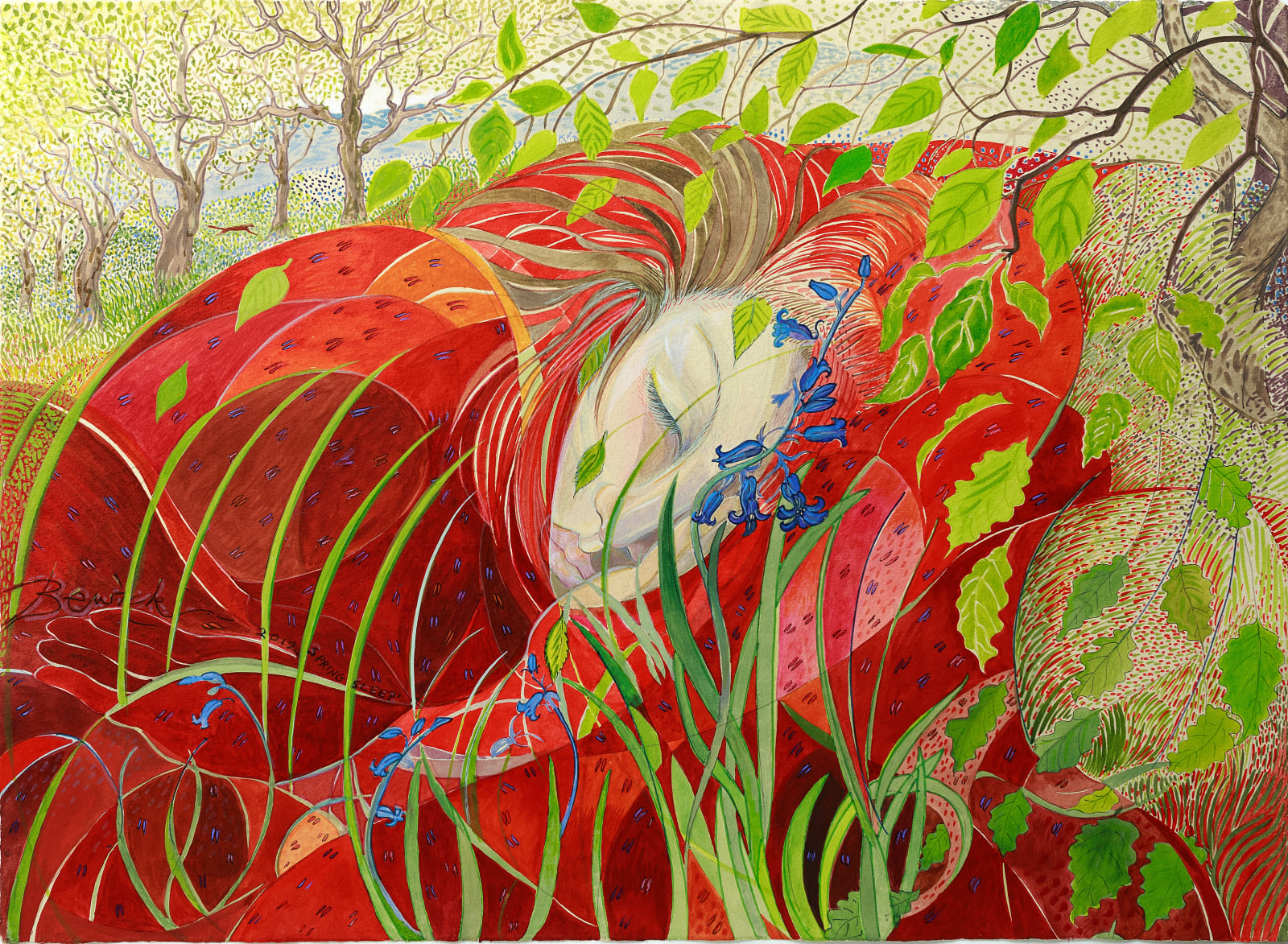 Pauline Bewick, Spring Sleep, 2017