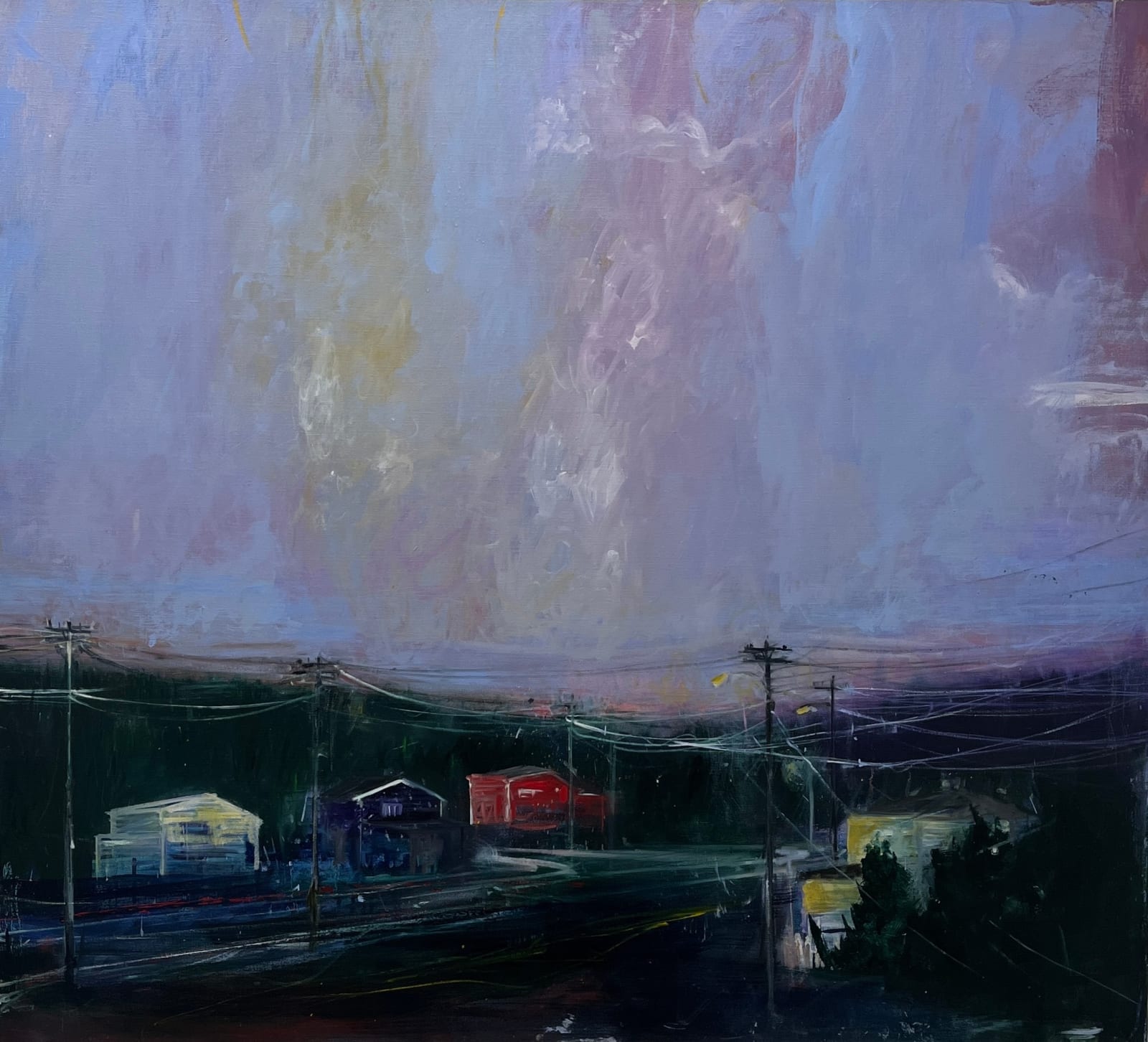 Patricia Burns, Road Ends, 2024