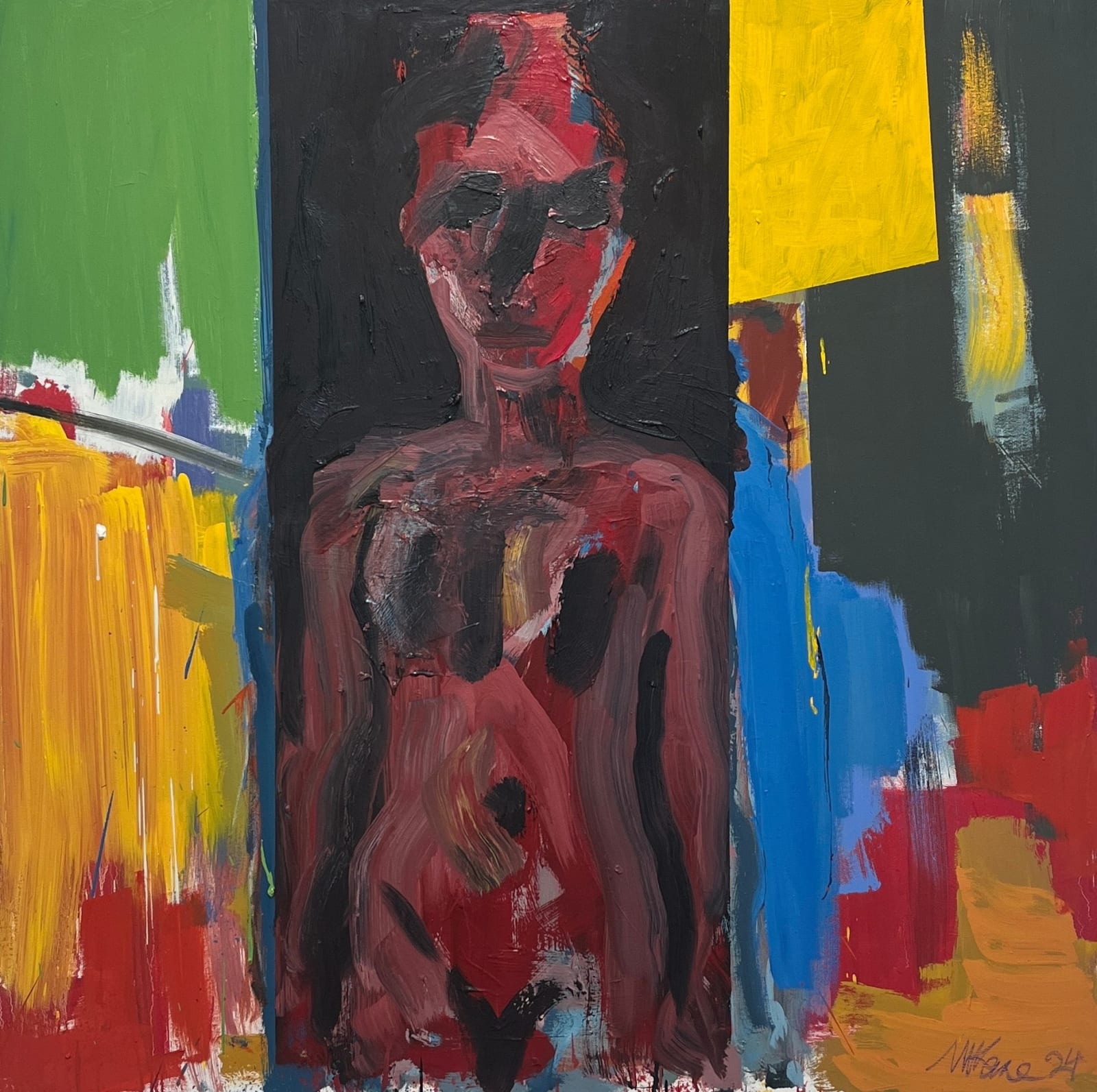 Michael Kane, Study for Eurydice, 2023