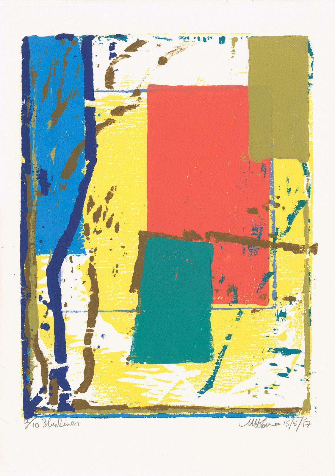 Michael Kane, Bluelines, 2017