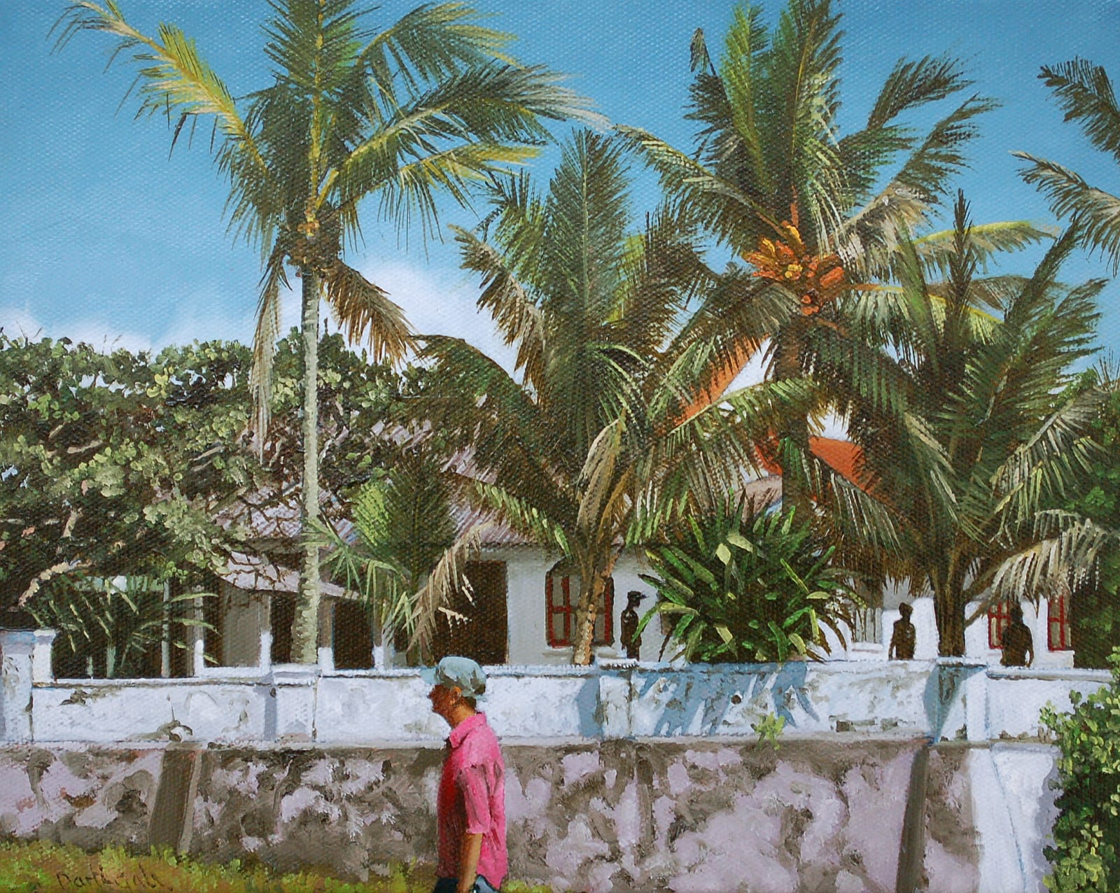 Martin Gale, Galle Fort (Study), 2020