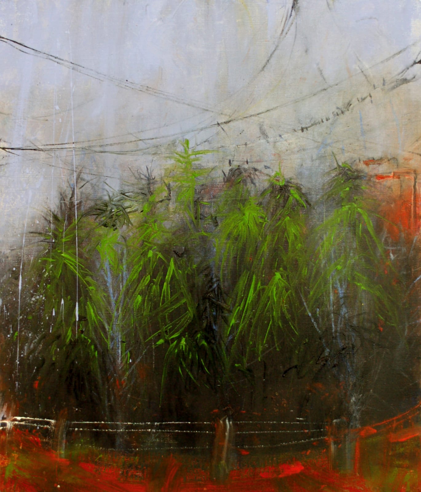 Patricia Burns, Dark Road II, 2019
