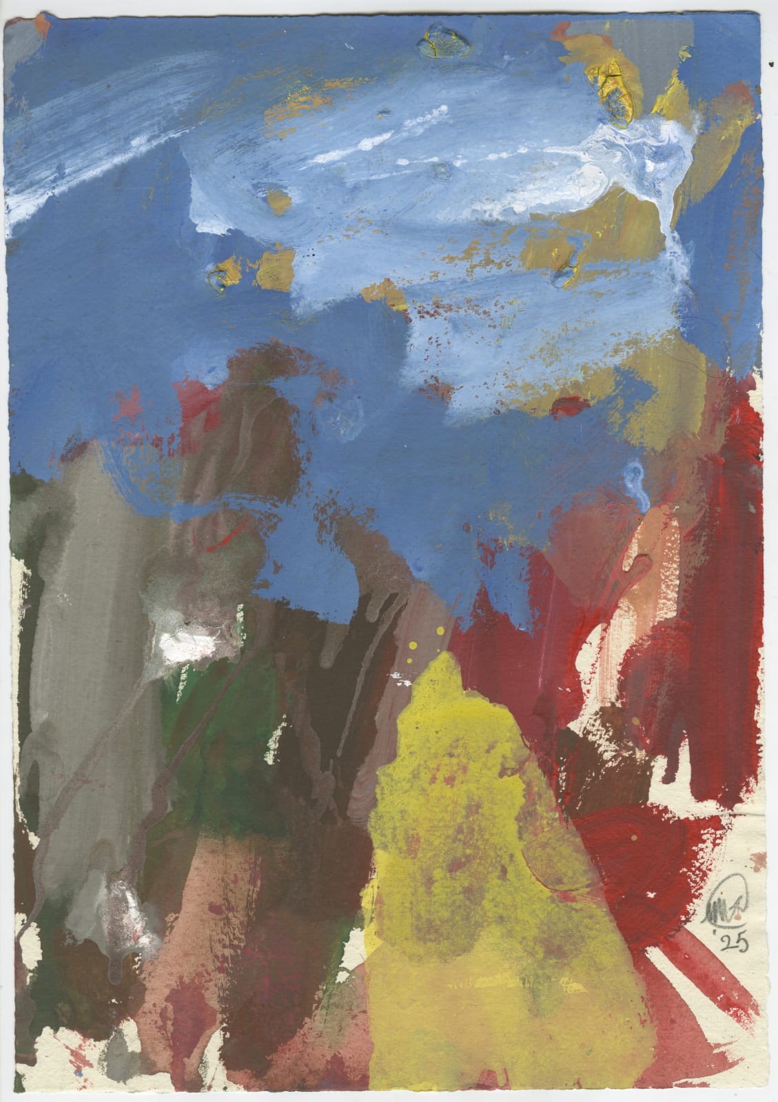 Michael Kane, Yellow Passage, 2024